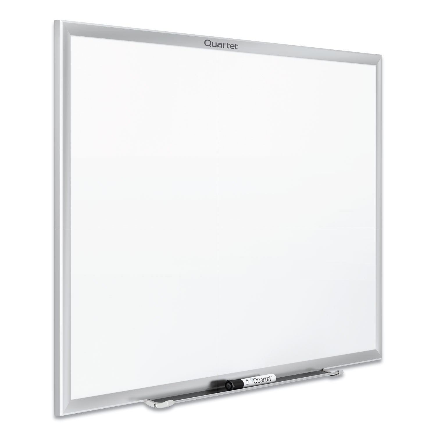 Quartet® Classic Series Total Erase Dry Erase Boards, 72" x 48", White Surface, Anodized Aluminum Frame