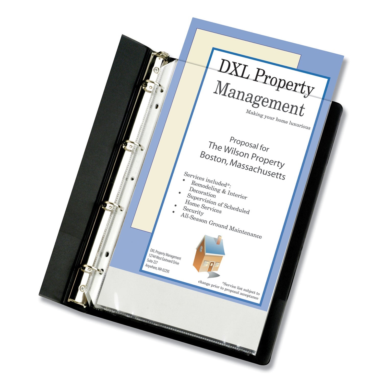 Heavyweight Poly Sheet Protectors | Legal, 50/Box