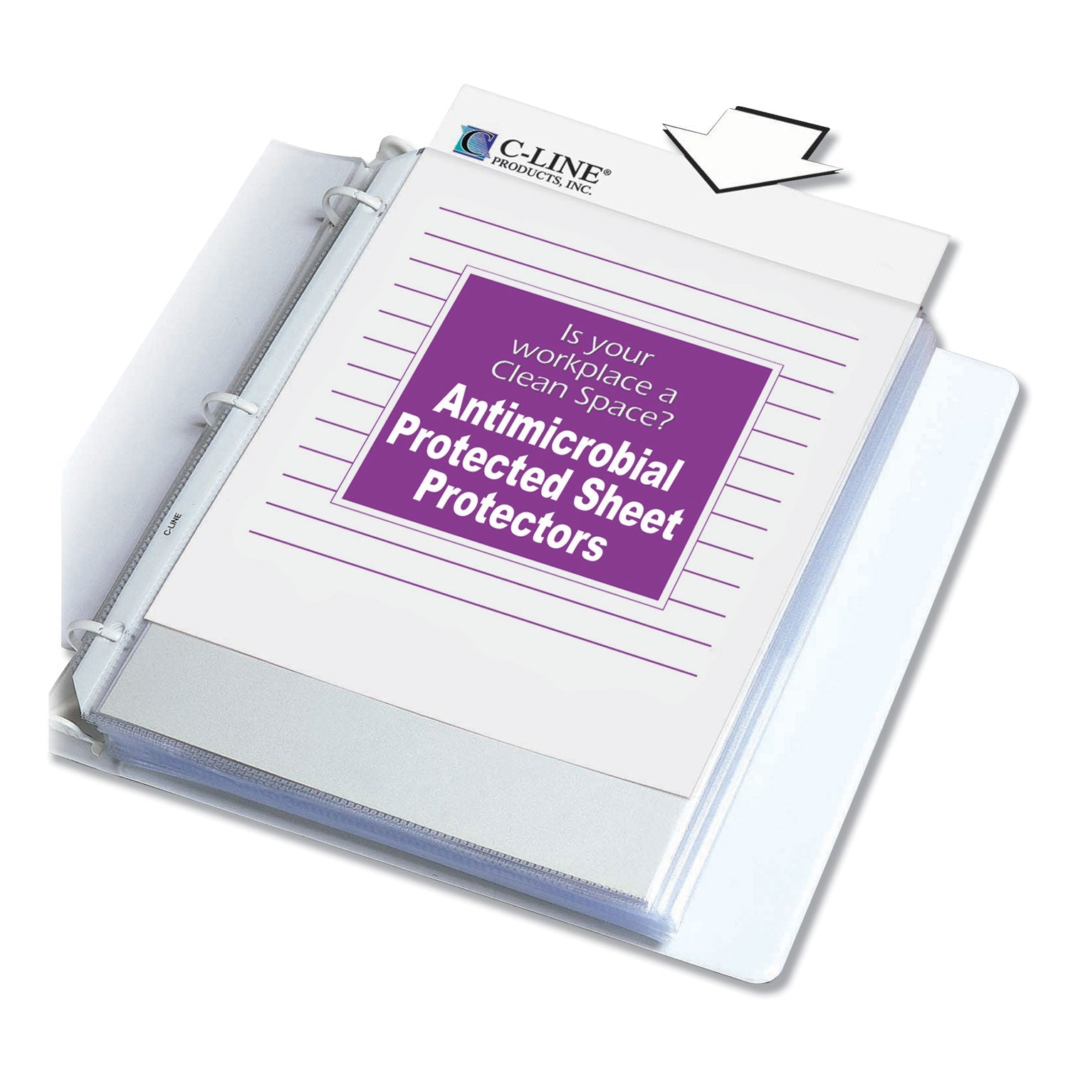 C-Line Hvywt Poly Sheet Protectors | 100/Box