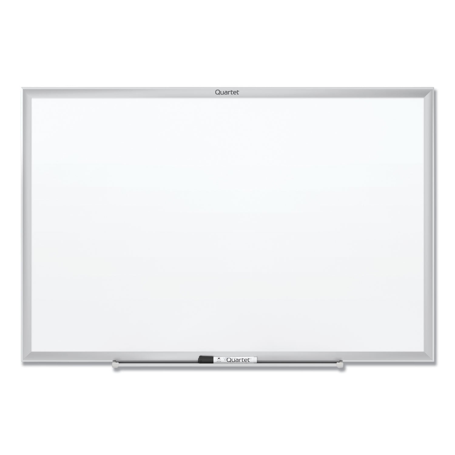 Quartet® Classic Series Total Erase Dry Erase Boards, 24" x 18", White Surface, Anodized Aluminum Frame