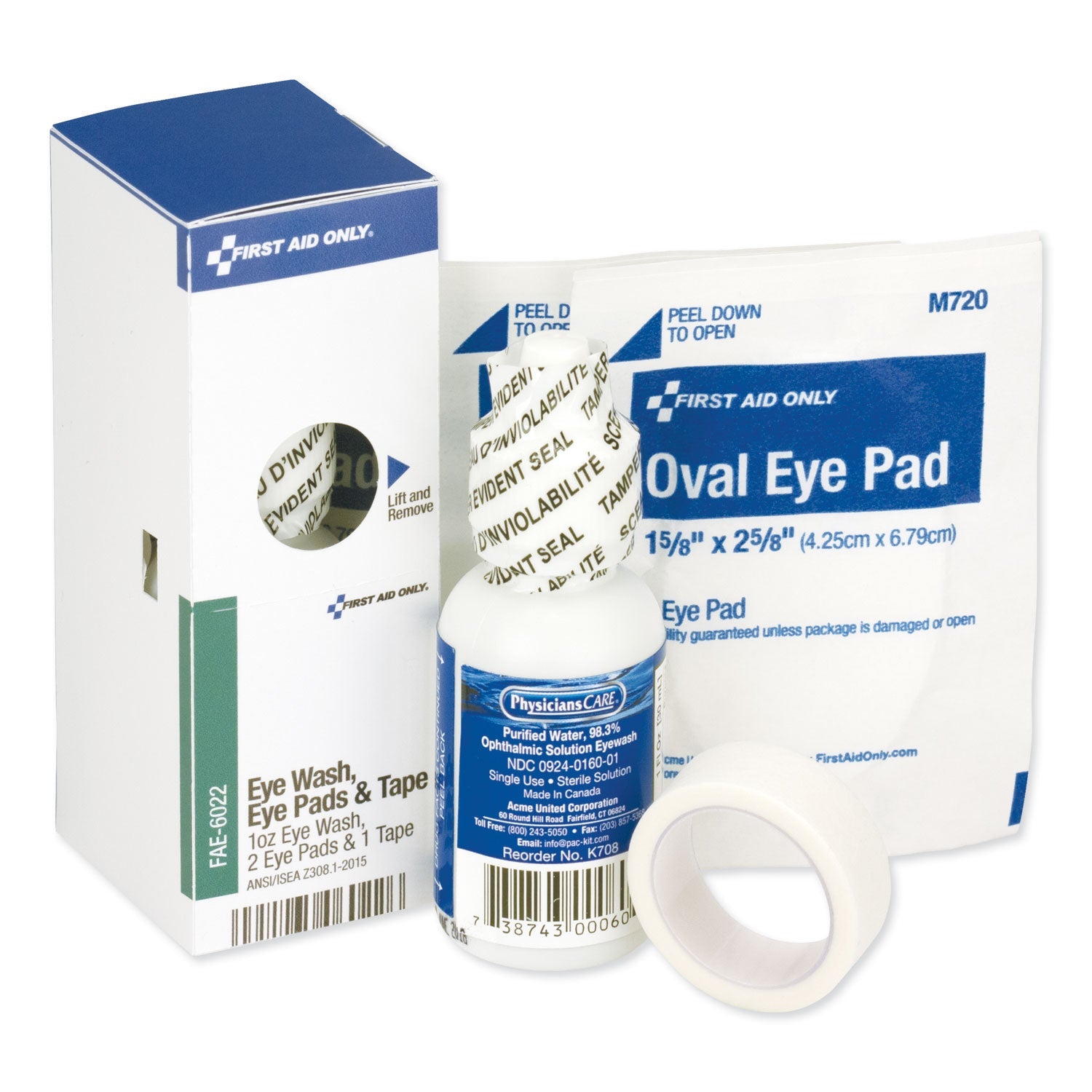 SmartCompliance Eyewash Set | 4-Piece Kit