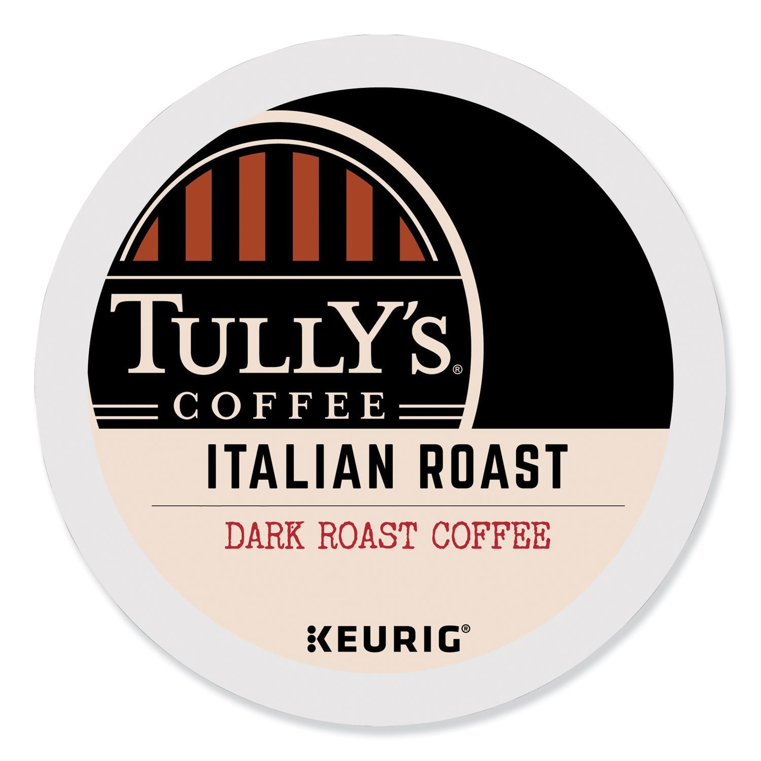 Tully's Italian Roast Coffee K-Cups | 96-Count