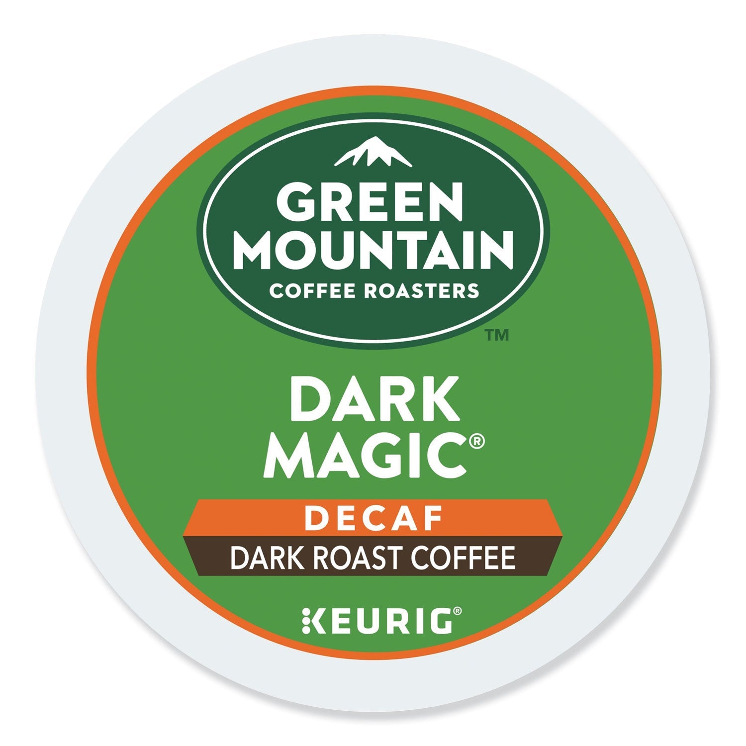Green Mountain Coffee® Dark Magic Decaf Extra Bold Coffee K-Cups, 96/carton