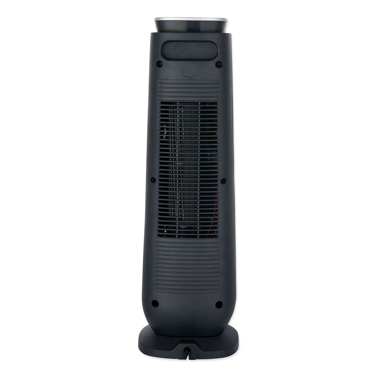 Alera® Ceramic Heater Tower with Remote Control, 1,500 W, 7.17 x 7.17 x 22.95, Black