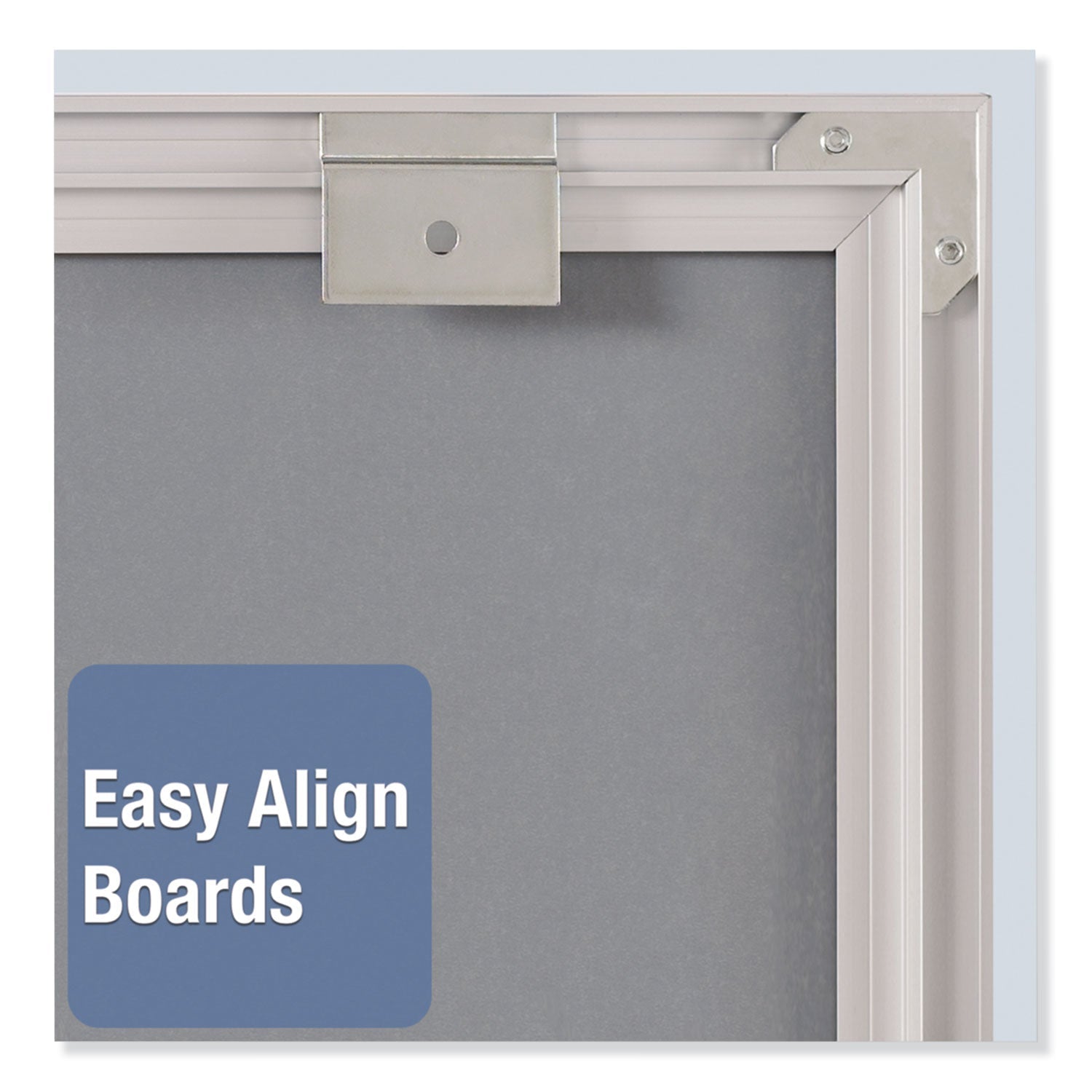 Quartet® Matrix Magnetic Boards, 34" x 23", White Surface, Satin Aluminum Frame
