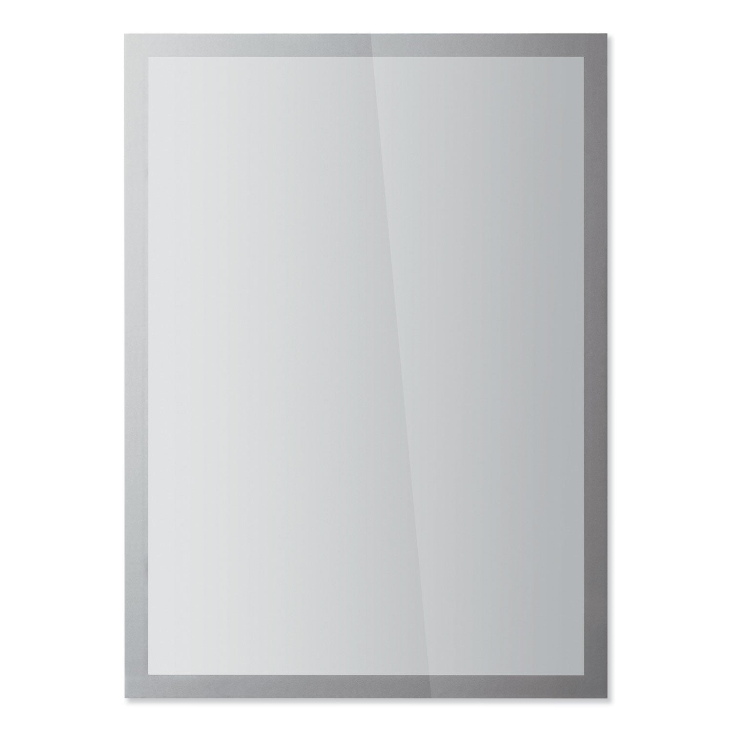 Durable® Duraframe Sun Sign Holder, 11 X 17, Silver Frame, 2/pack