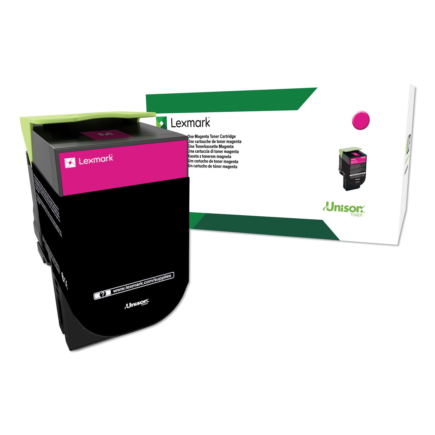 Lexmark 80c0hmg Toner | High-Yield Magenta, TAA