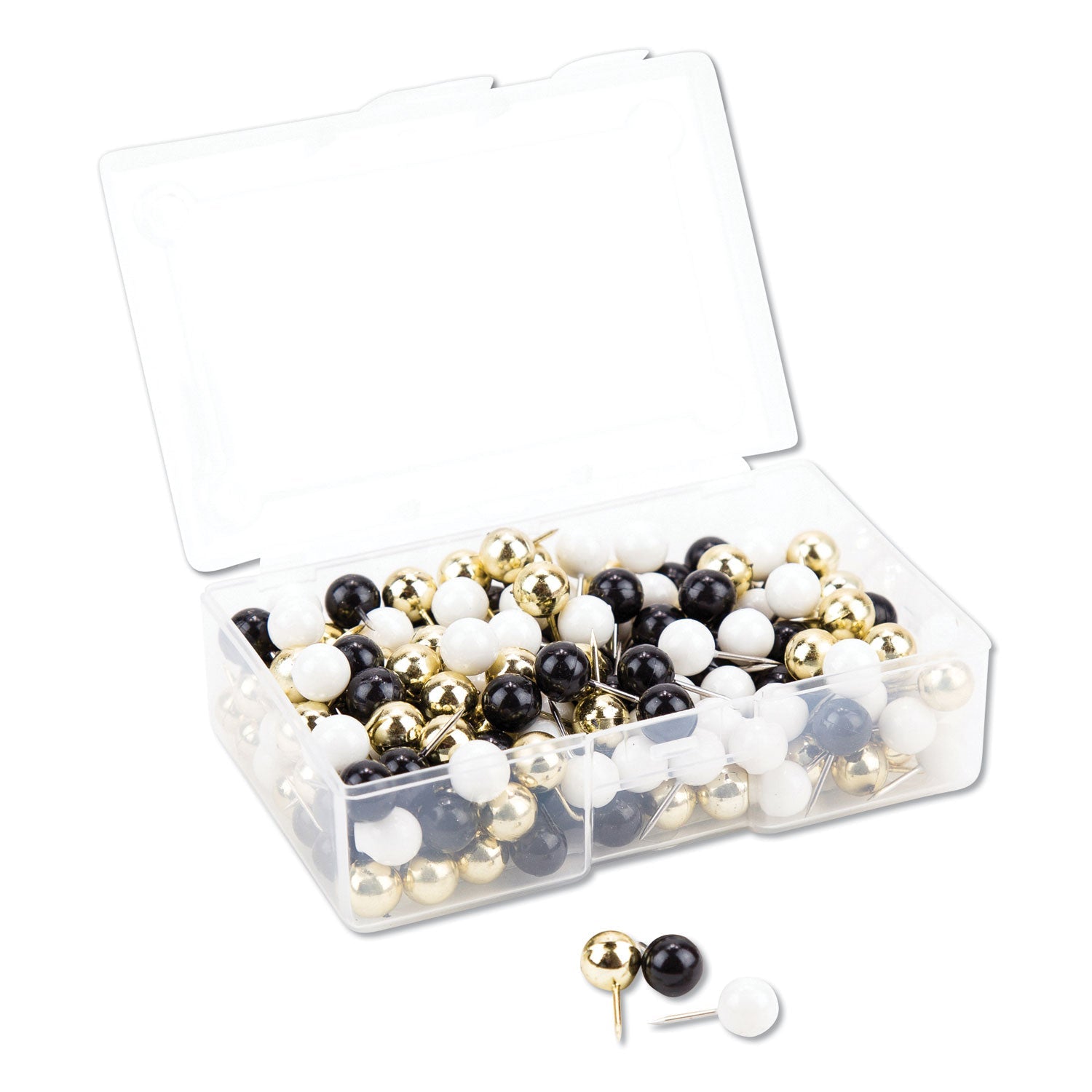 Fashion Sphere Push Pins | Assorted, 200/Pack