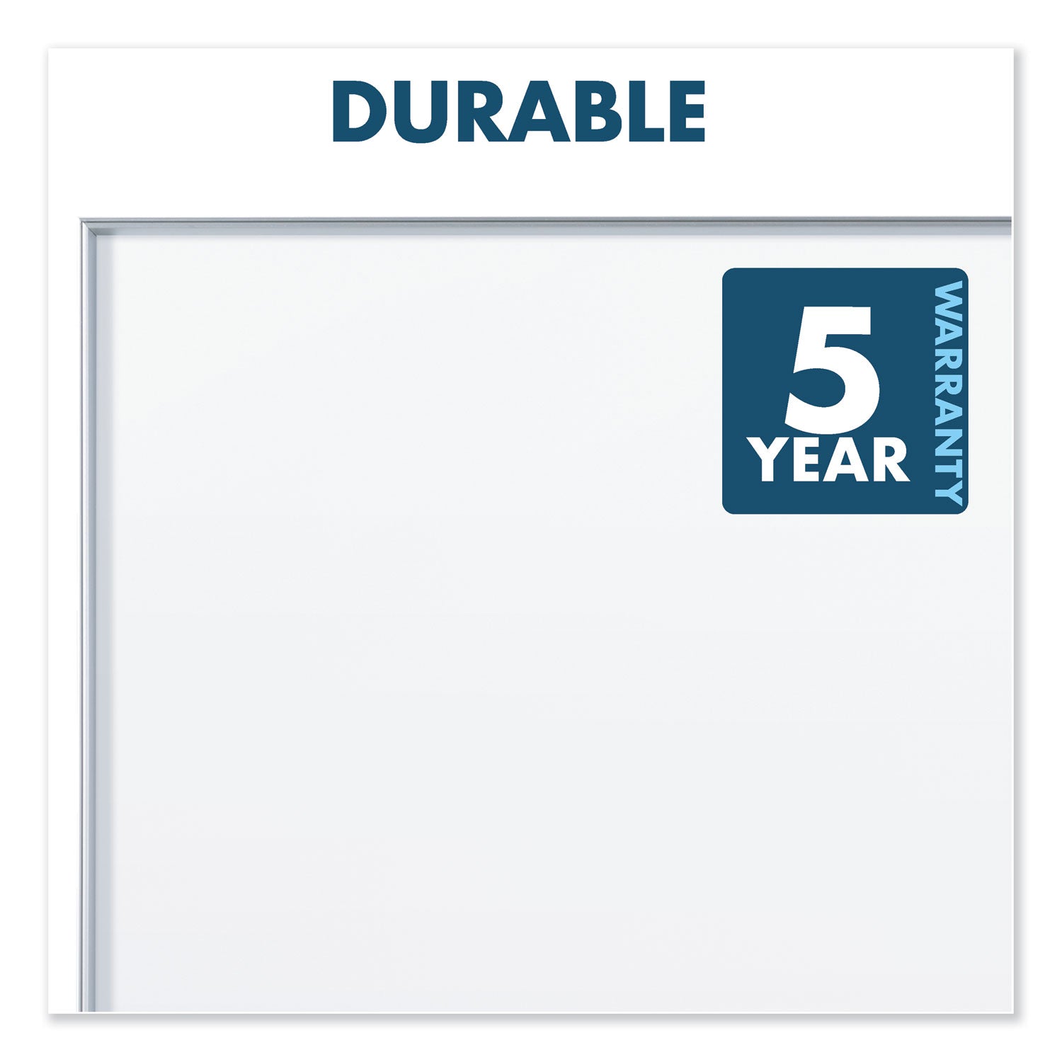 Quartet® Fusion Nano-Clean Magnetic Whiteboard, 72" x 48", White Surface, Satin Aluminum Frame