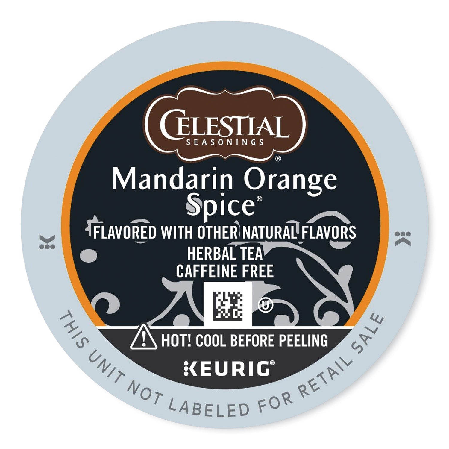 Celestial Seasonings® Mandarin Orange Spice Herb Tea K-Cups 24/box