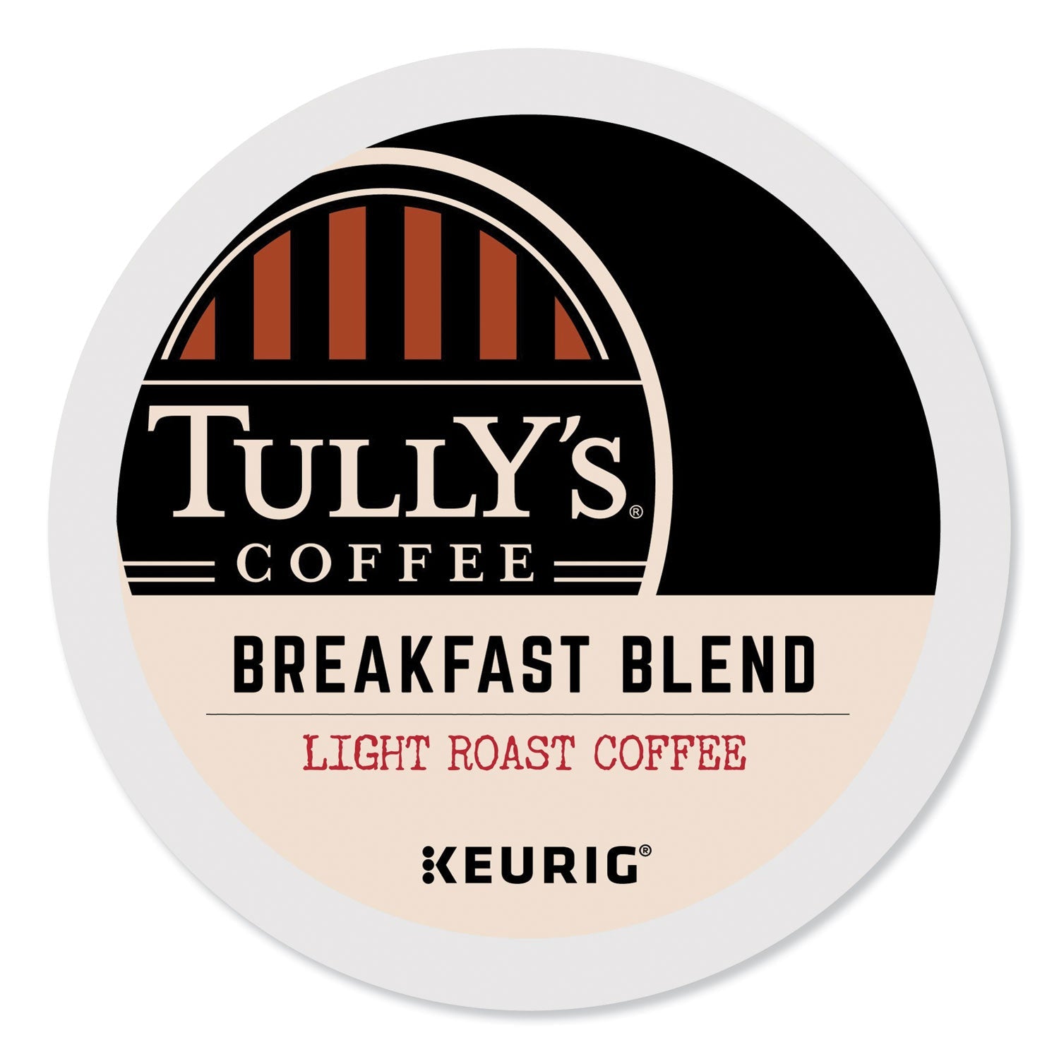 Tully's Breakfast Blend Coffee K-Cups | 24-Count