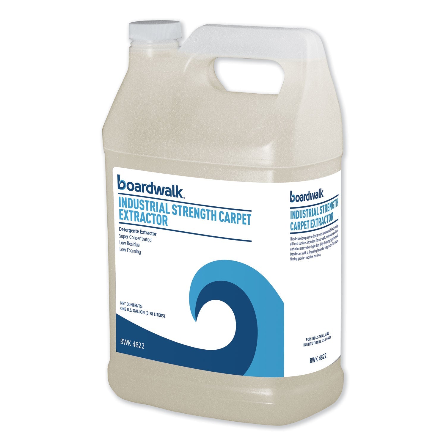 Boardwalk® Industrial Strength Carpet Extractor, Clean Scent, 1 Gal Bottle