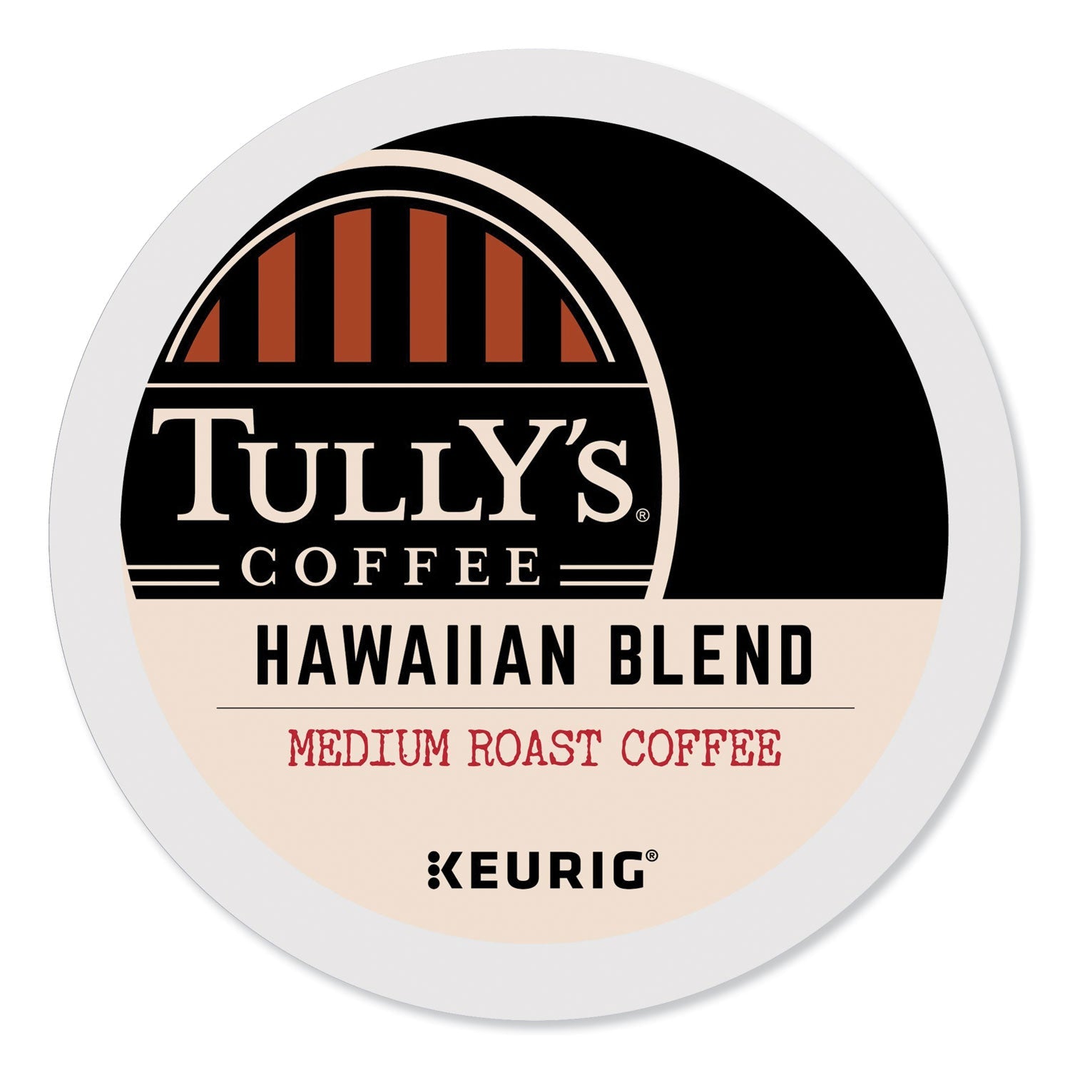 Hawaiian Blend Coffee K-Cups | Tully's | 96-Count