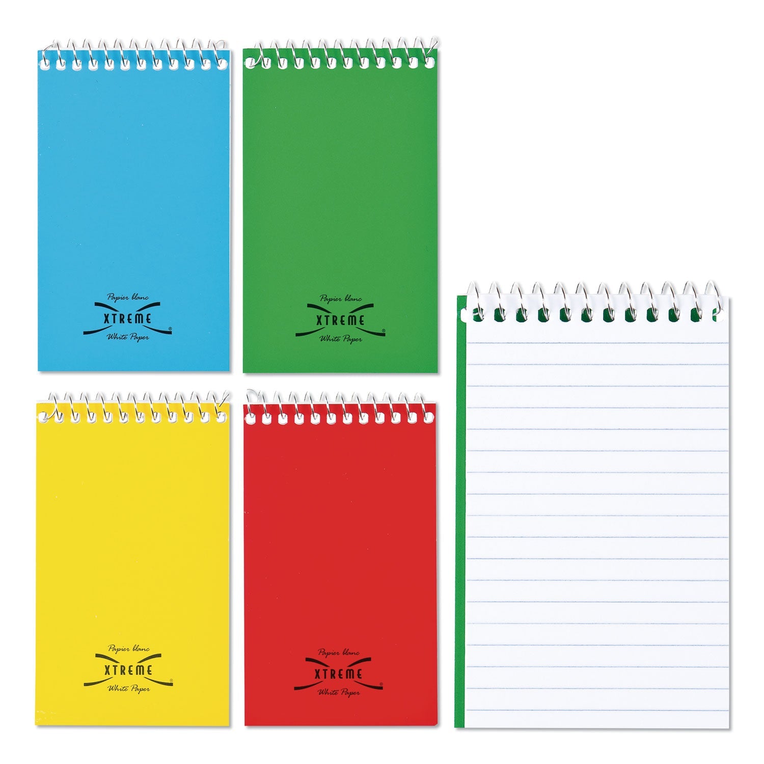 Wirebound Memo Pads | 3x5 Narrow Ruled 60 Sheets