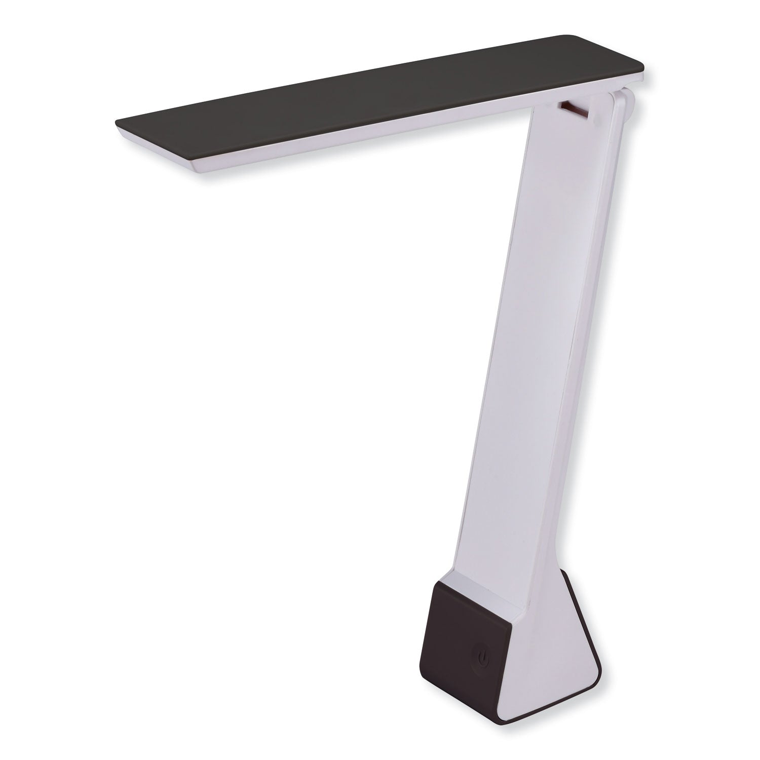Bostitch® Konnect Rechargeable Folding LED Desk Lamp, 2.52w x 2.13d x 11.02h, Gray/Black