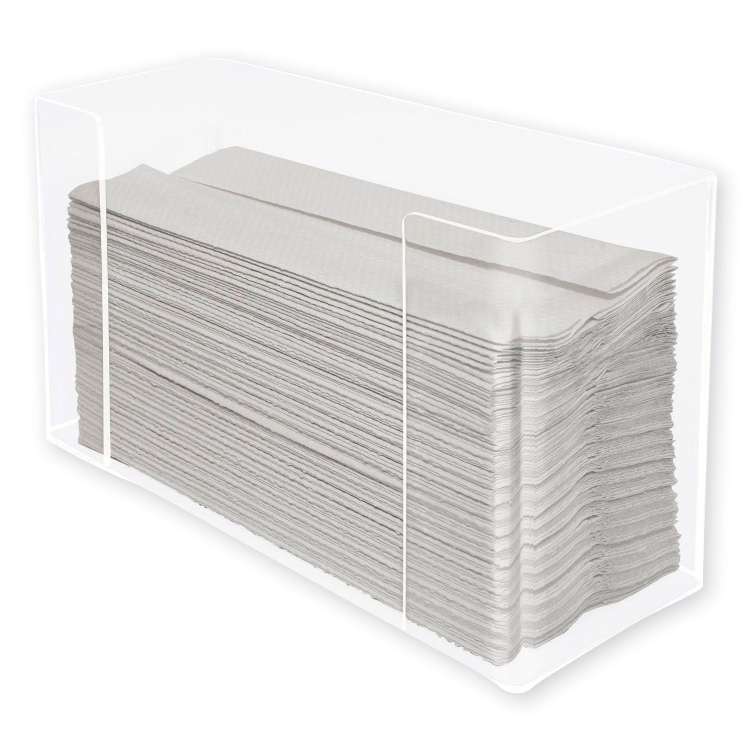 Multifold Paper Towel Dispenser | Clear