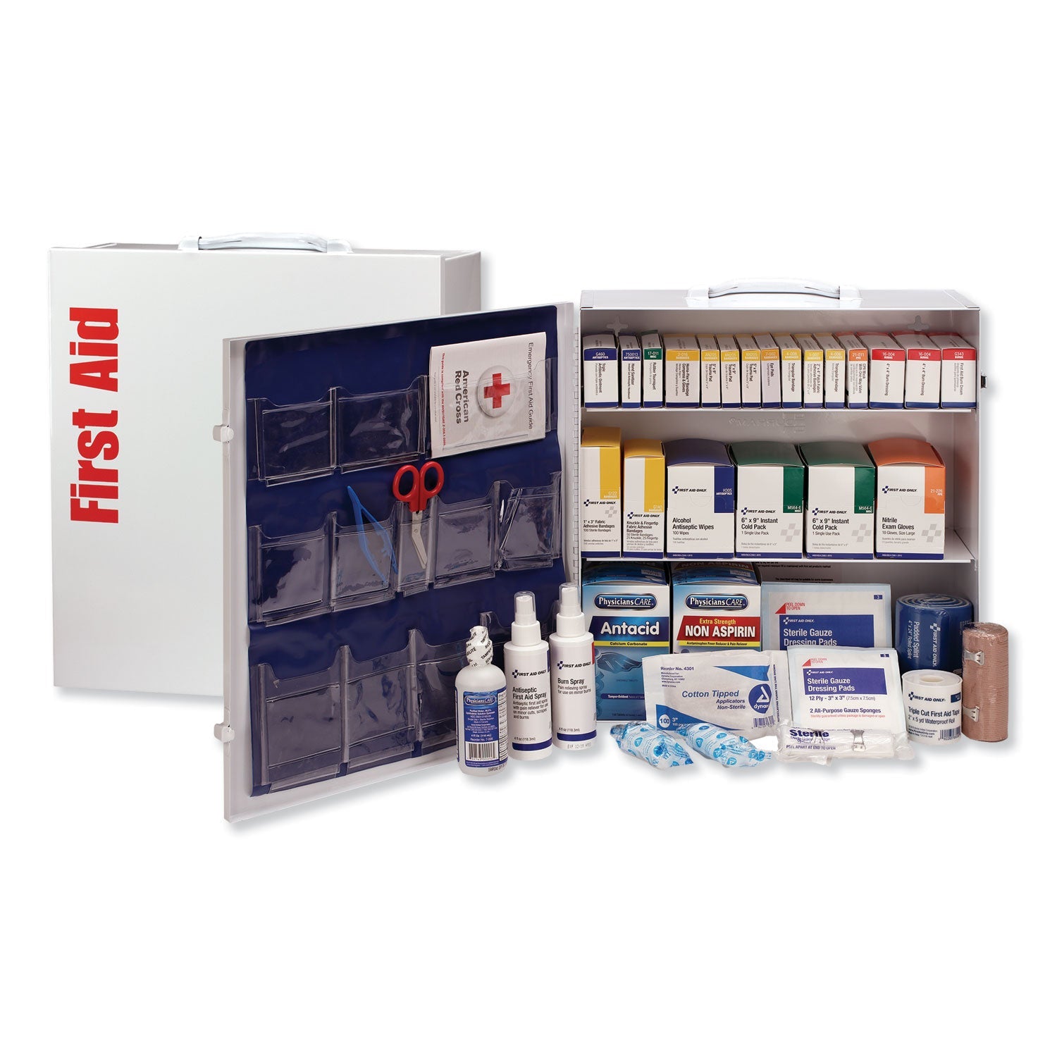 Industrial First Aid Kit | 100-Person Metal Case