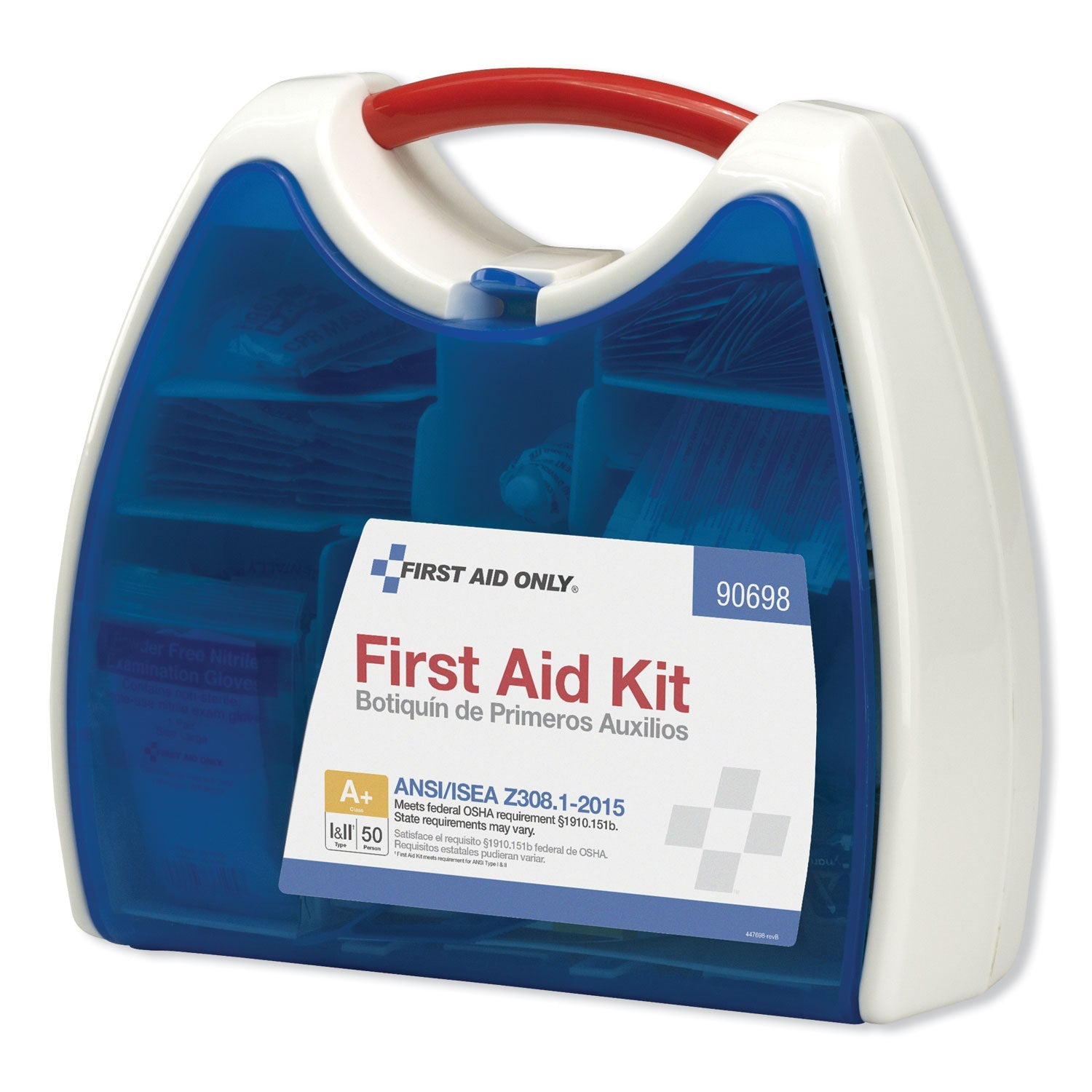First Aid Only™ Readycare First Aid Kit For 50 People, Ansi A+, 238 Pieces, Plastic Case