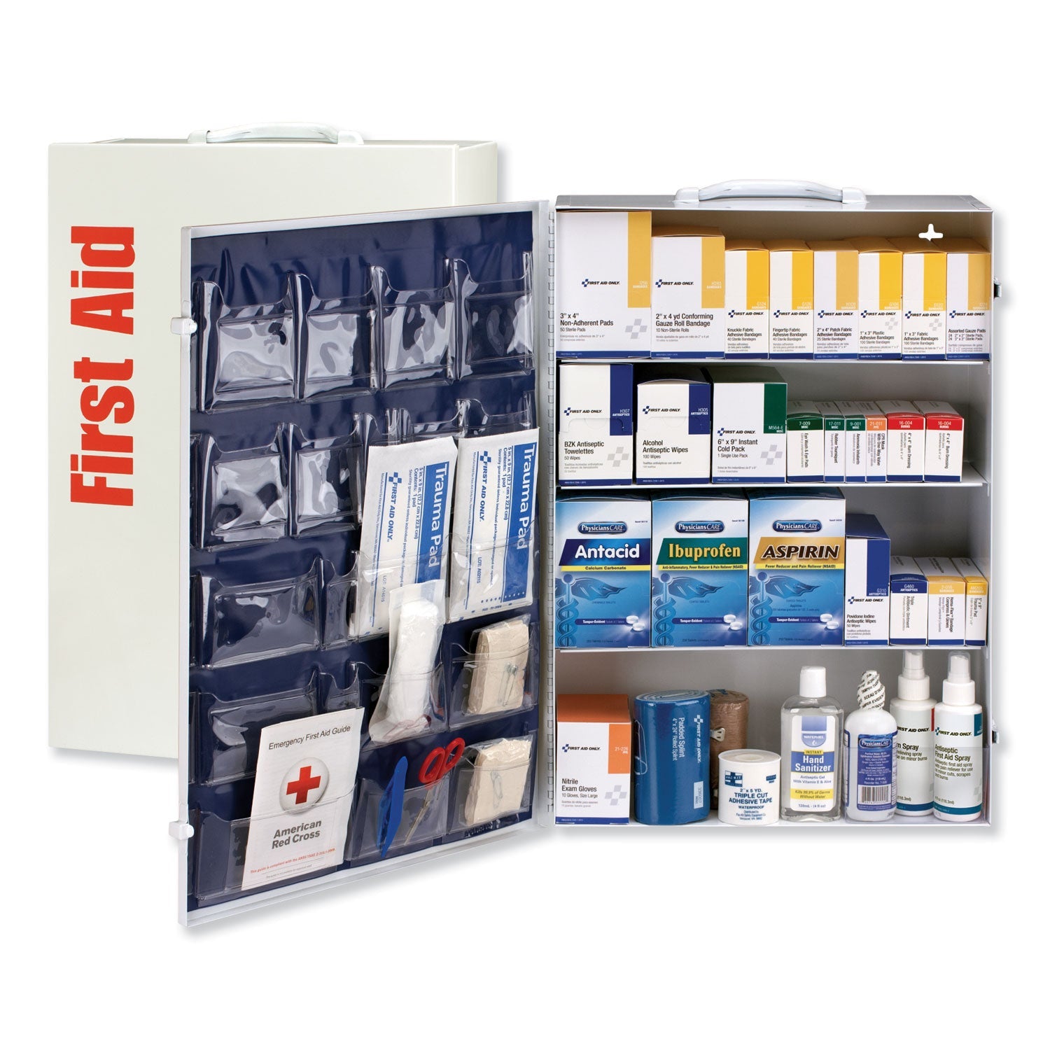 4-Shelf ANSI B+ First Aid Station | 1461-Piece