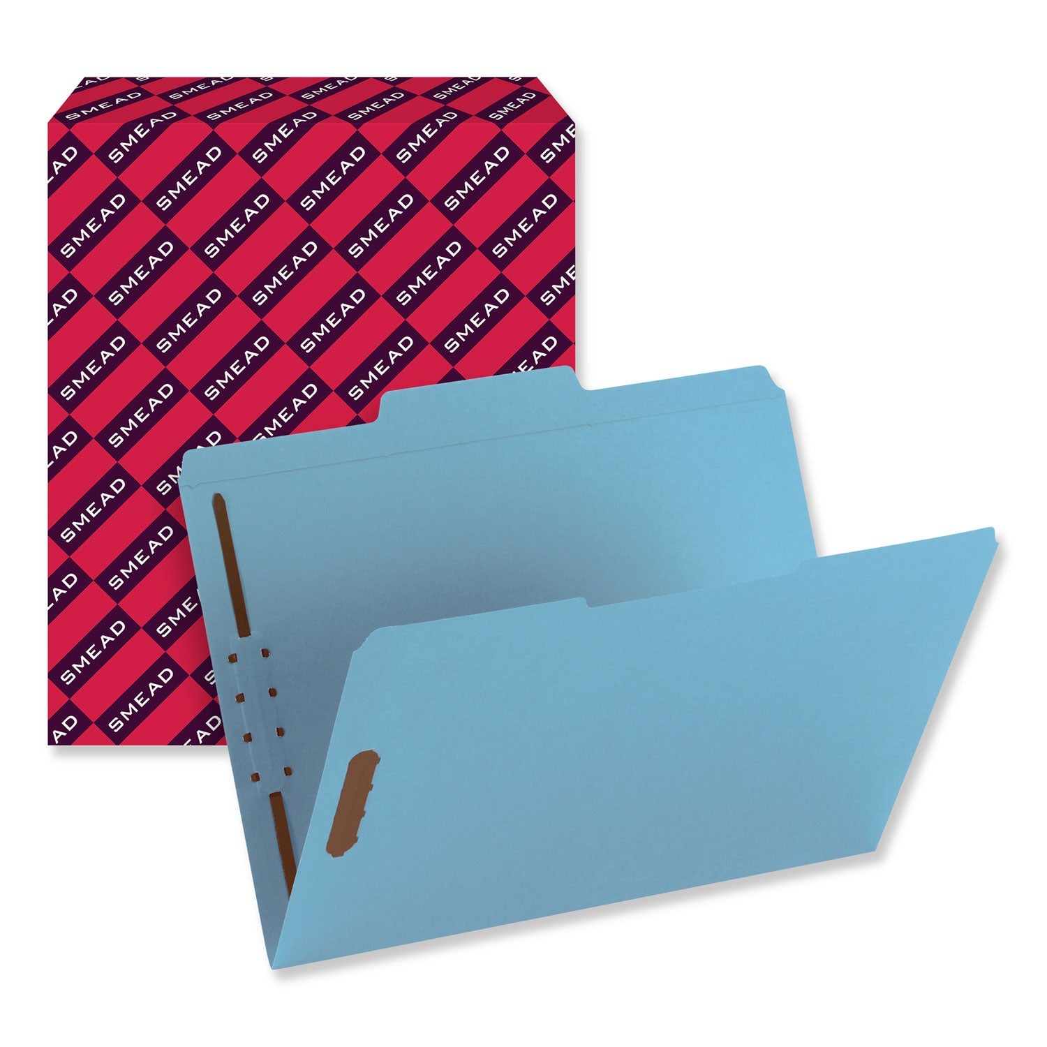 Fastener Folders | Smead Top Tab Blue Letter 50/Box