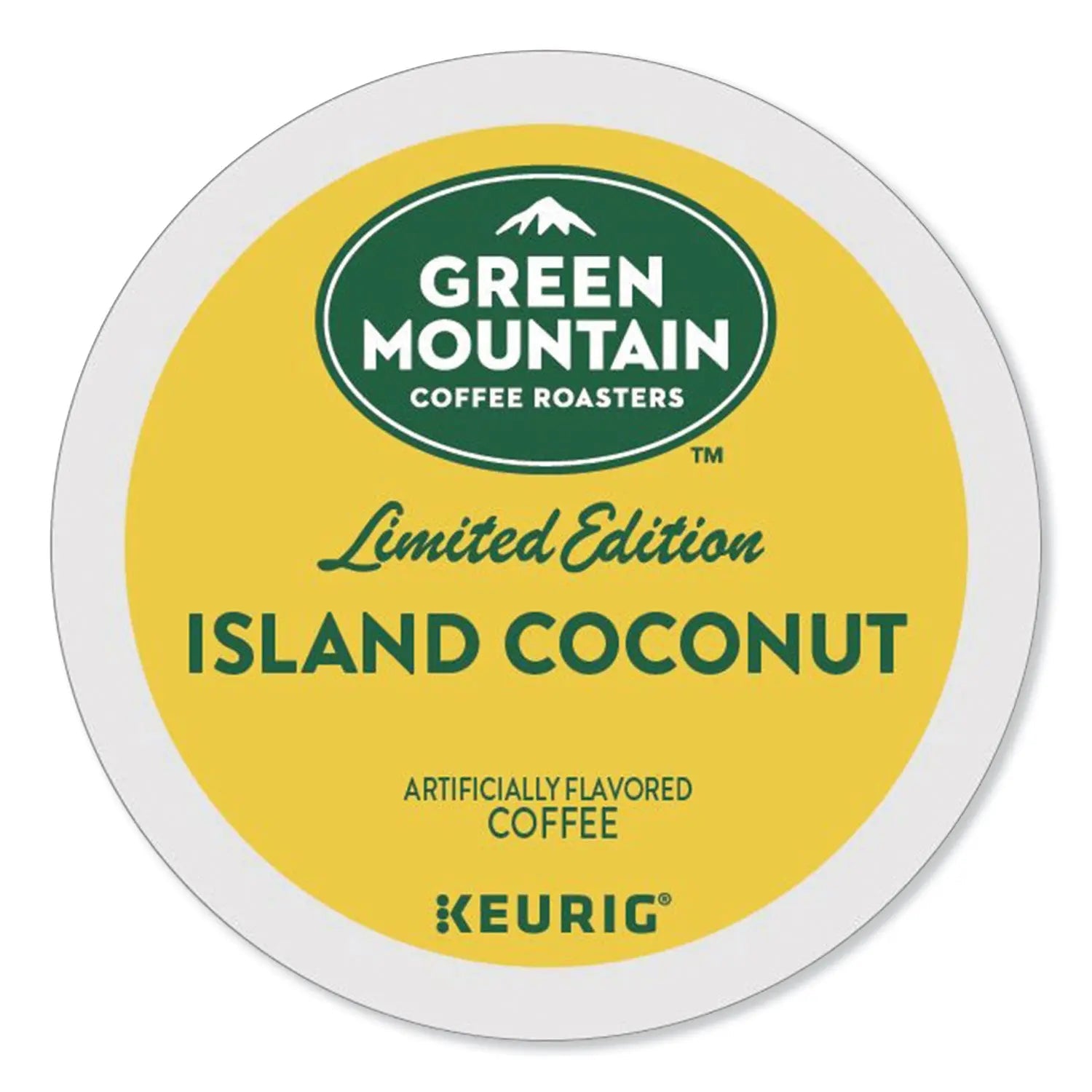 Green Mountain Coffee® Island Coconut Coffee K-Cup Pods, 24/Box