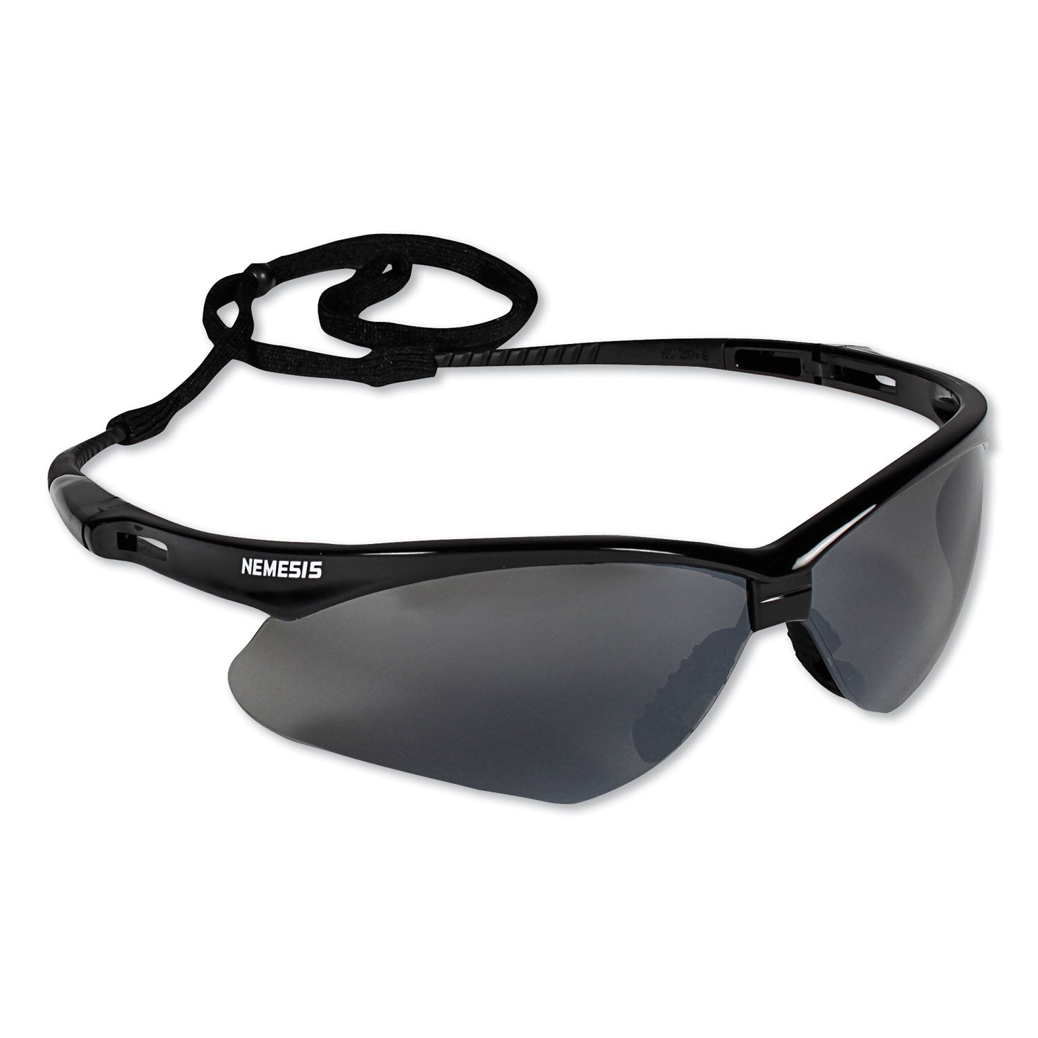 KleenGuard™ V30 Nemesis Safety Glasses, Black Frame, Smoke Lens - Bloom Skins
