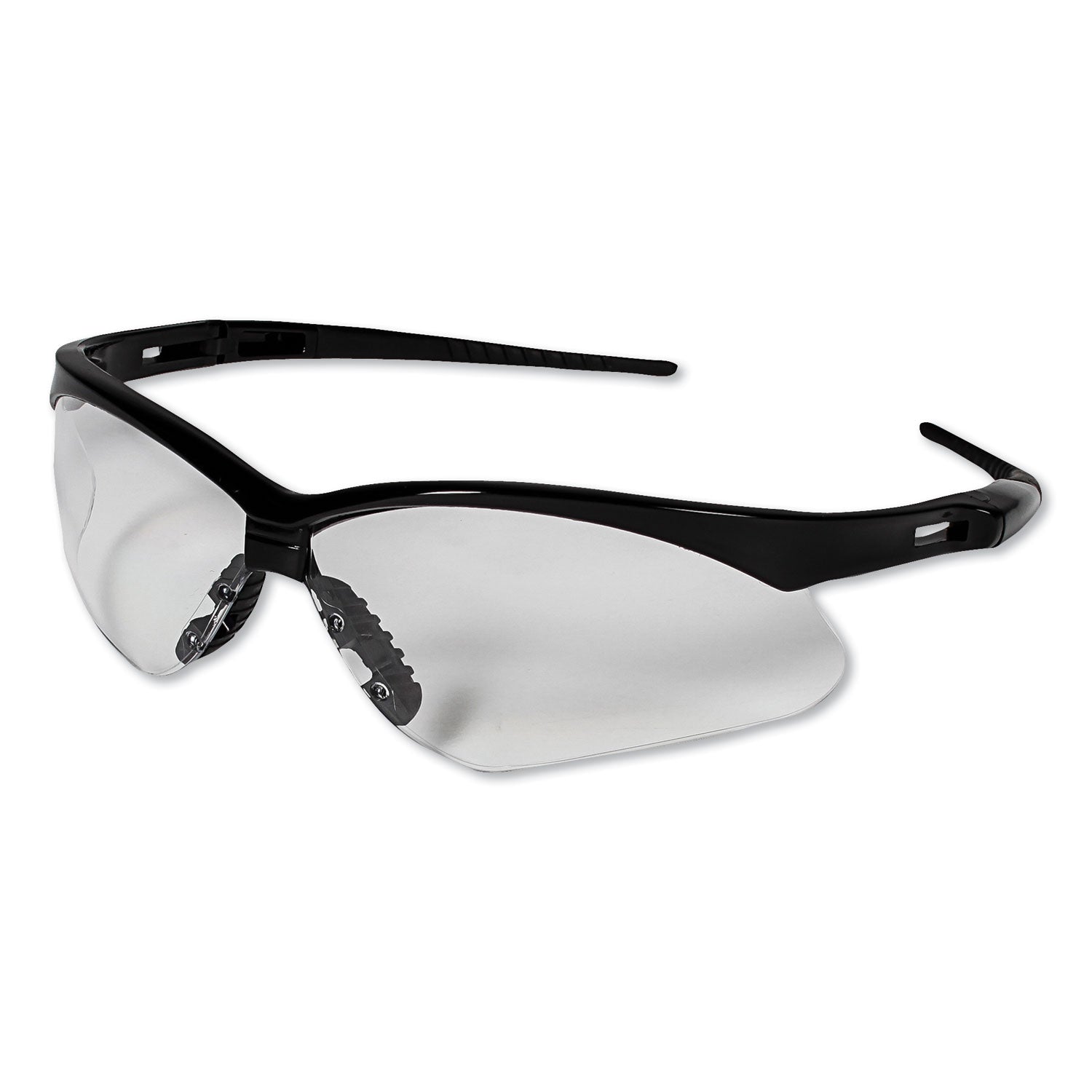 KleenGuard™ Nemesis Safety Glasses, Black Frame, Clear Lens - Bloom Skins