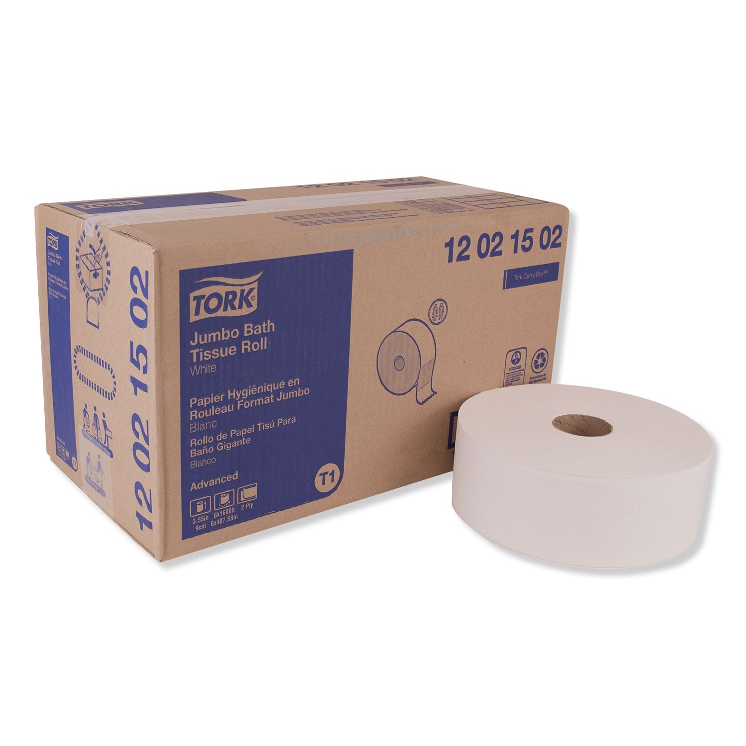 Tork® Advanced Jumbo Bath Tissue | 6 Rolls