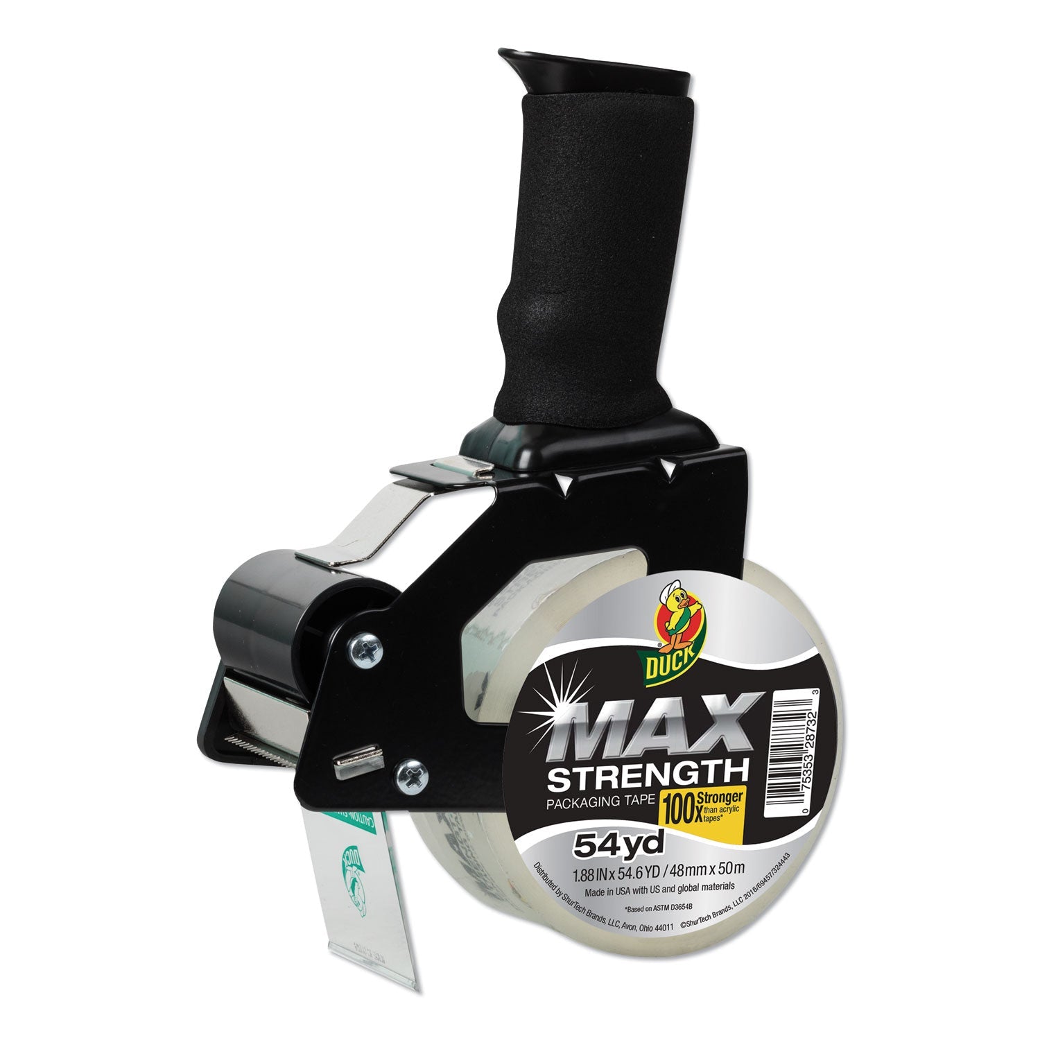 Max Packaging Tape With Pistol Grip Dispenser
