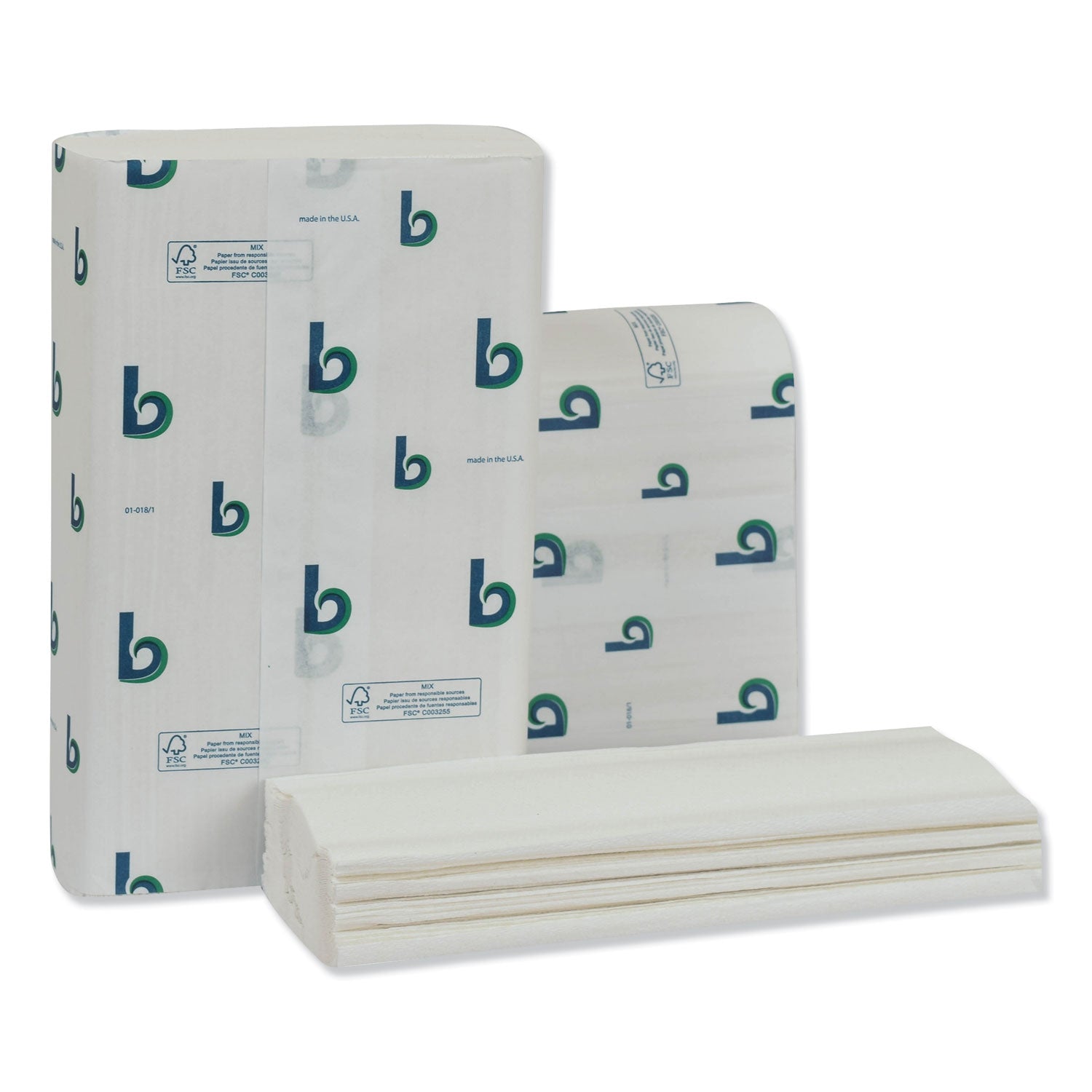 Structured Multifold Towels | 1-Ply | 4000/Ctn