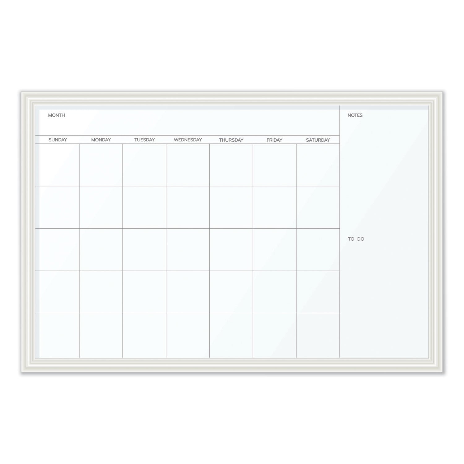 Magnetic Dry Erase Calendar | 30x20 White