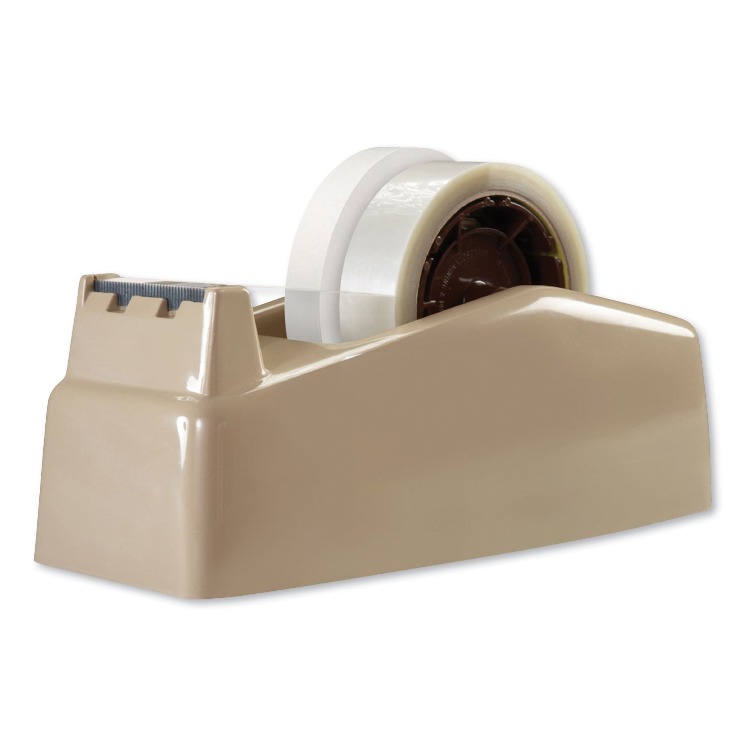 Scotch® Two-Roll Desktop Tape Dispenser, 3" Core, High-Impact Plastic, Beige - Bloom Skins