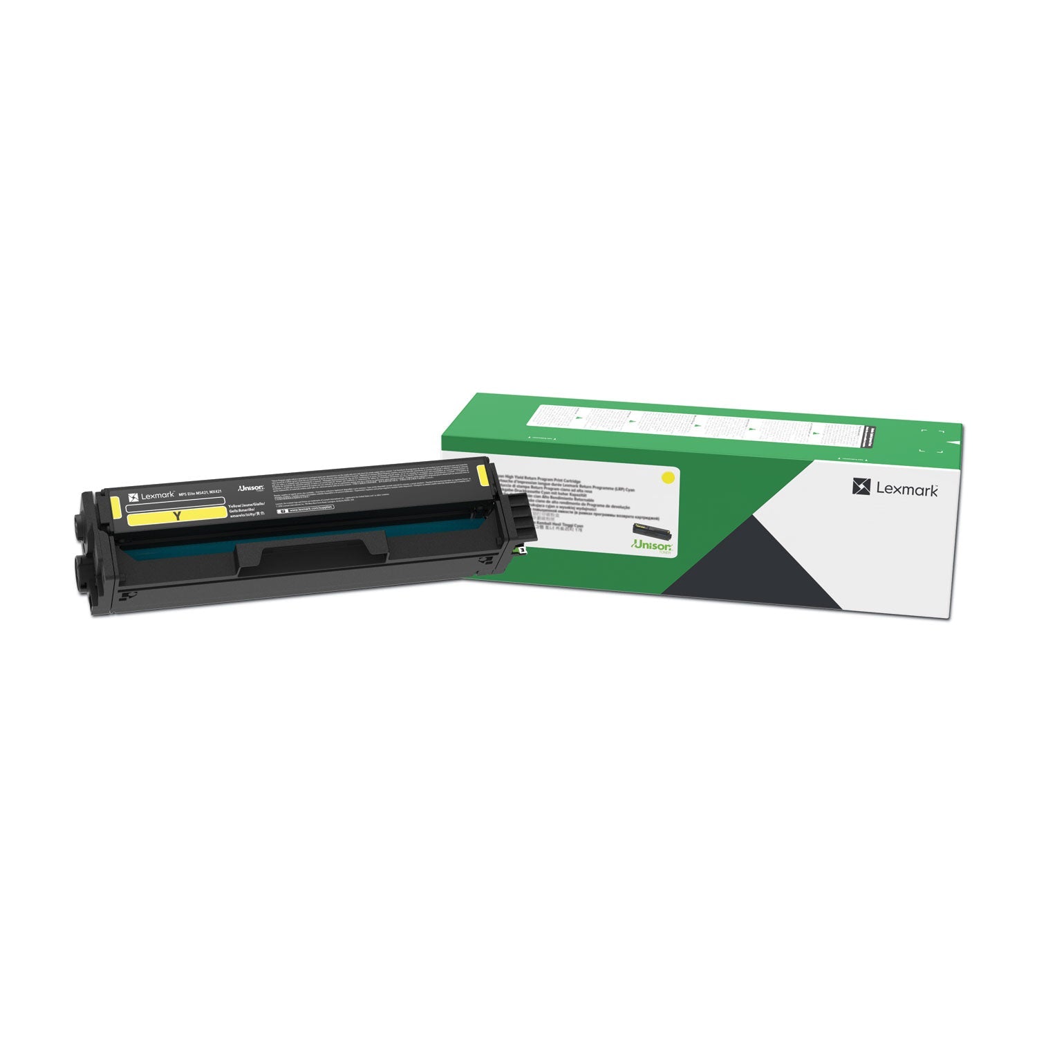 Lexmark™ 20n1hy0 Return Program High-Yield Toner, 4,500 Page-Yield, Yellow