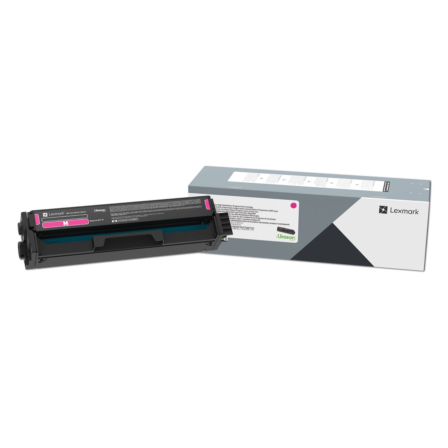 Lexmark™ 20n10m0 Return Program Toner, 1,500 Page-Yield, Magenta