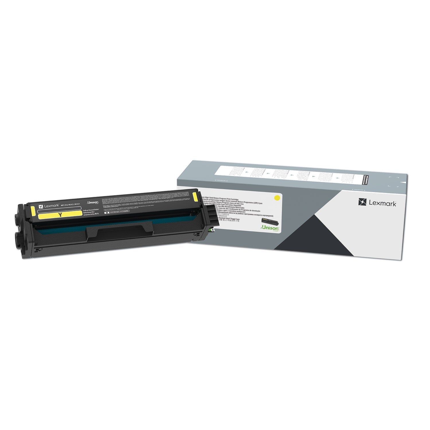 Lexmark™ 20n10y0 Return Program Toner, 1,500 Page-Yield, Yellow