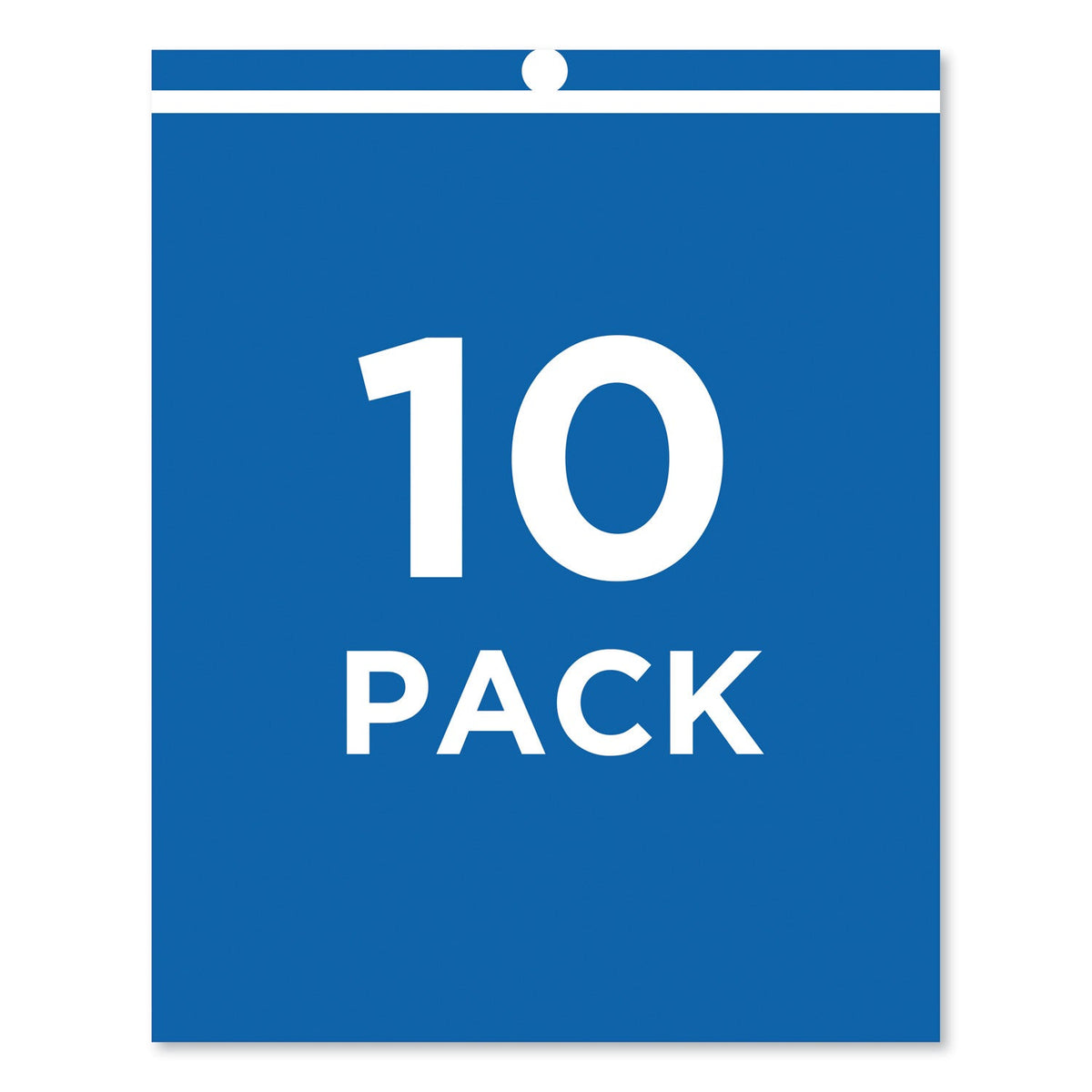 Avery® Job Ticket Holders, Heavy Gauge Vinyl, 9 X 12, Clear, 10/pack
