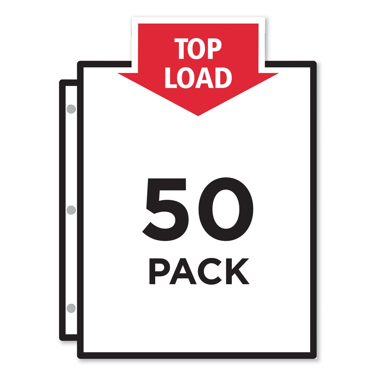 Avery® Top-Load Poly Sheet Protectors, Heavy, Letter, Diamond Clear, 200/box