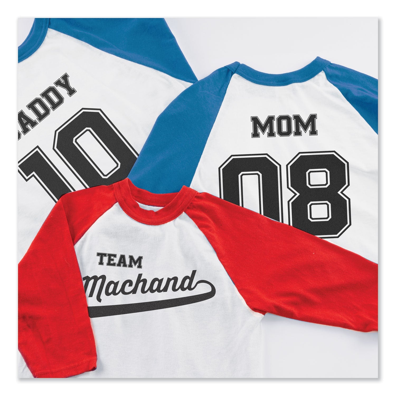 Avery® Fabric Transfers, 8.5 X 11, White, 18/pack