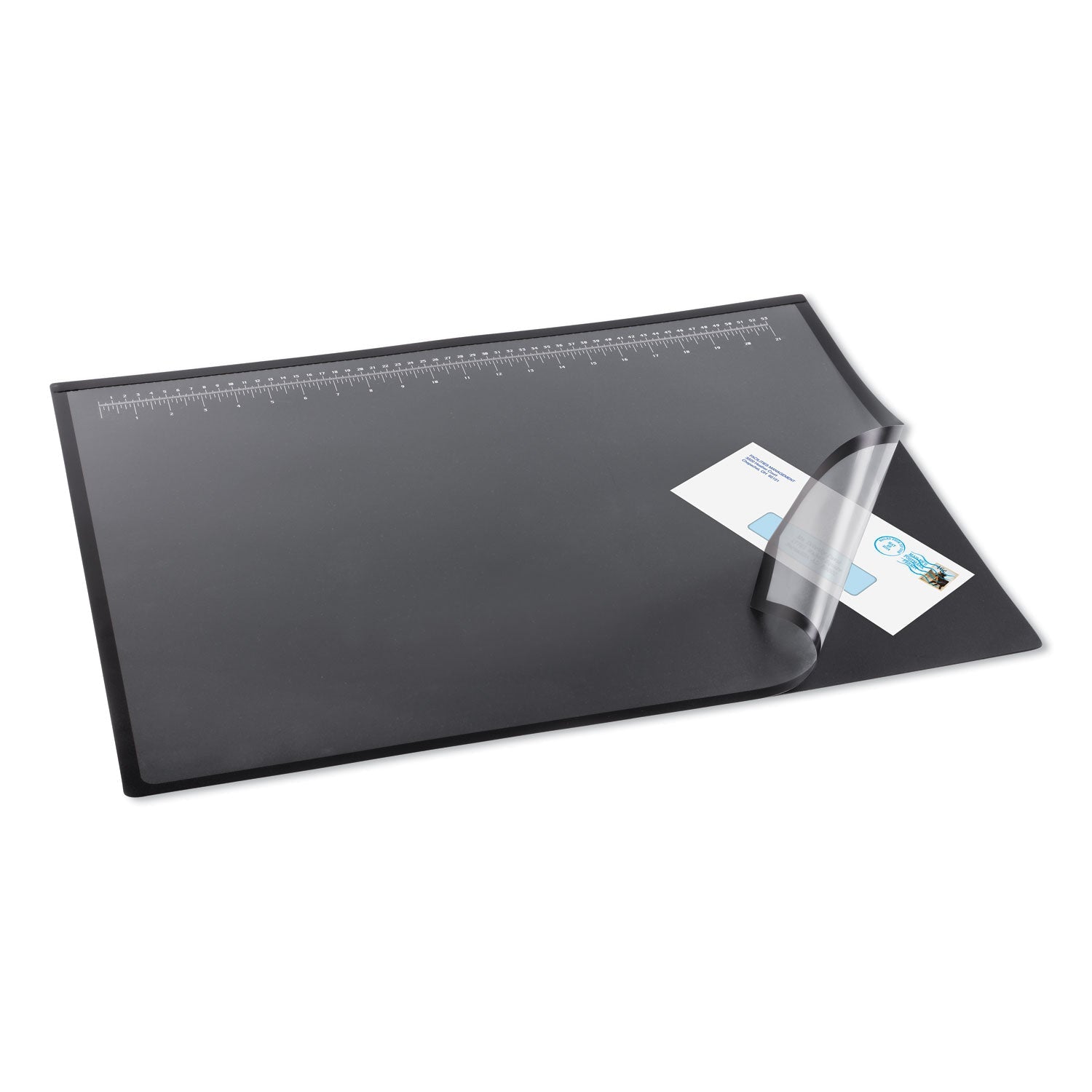Desk Pad with Transparent Overlay | 31" x 20"