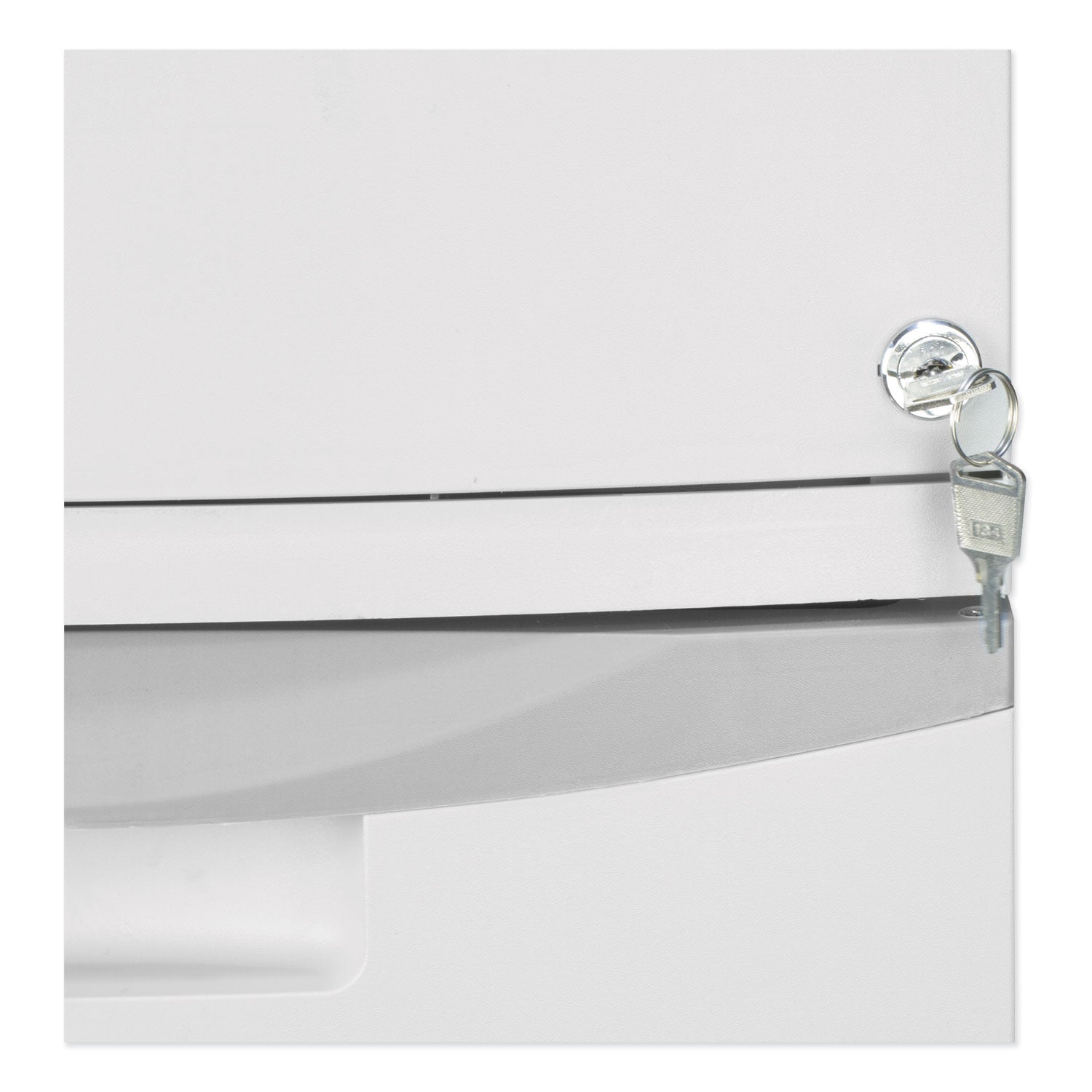 Storex Two-Drawer Mobile Filing Cabinet, 2 Legal/letter-Size File Drawers, Gray, 14.75" X 18.25" X 26"