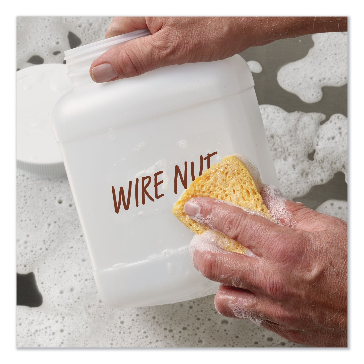 Avery® Marks A Lot Large Desk-Style Permanent Marker, Broad Chisel Tip, Brown, Dozen (8881)