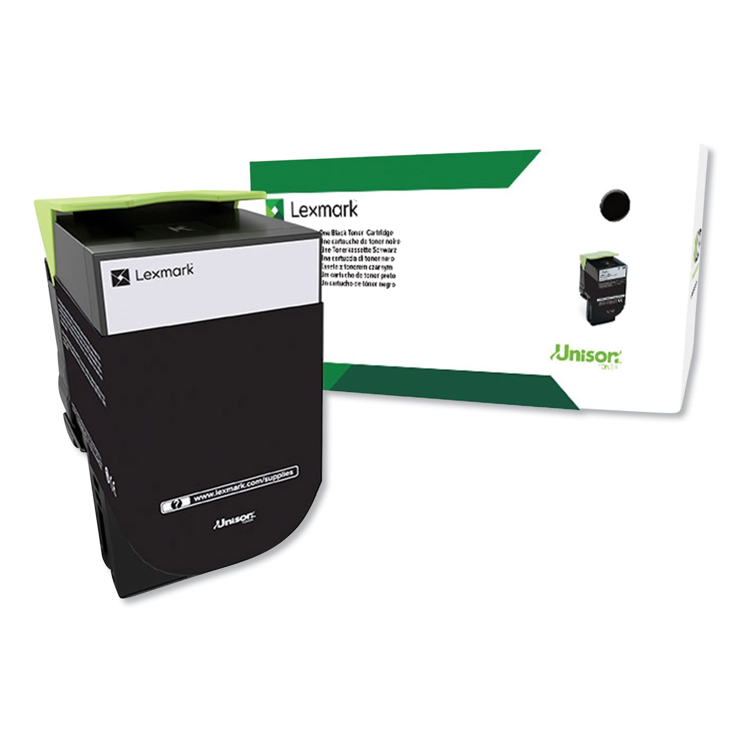 Lexmark™ 80c0hkg Return Program High-Yield Toner, 4,000 Page-Yield, Black, Taa Compliant