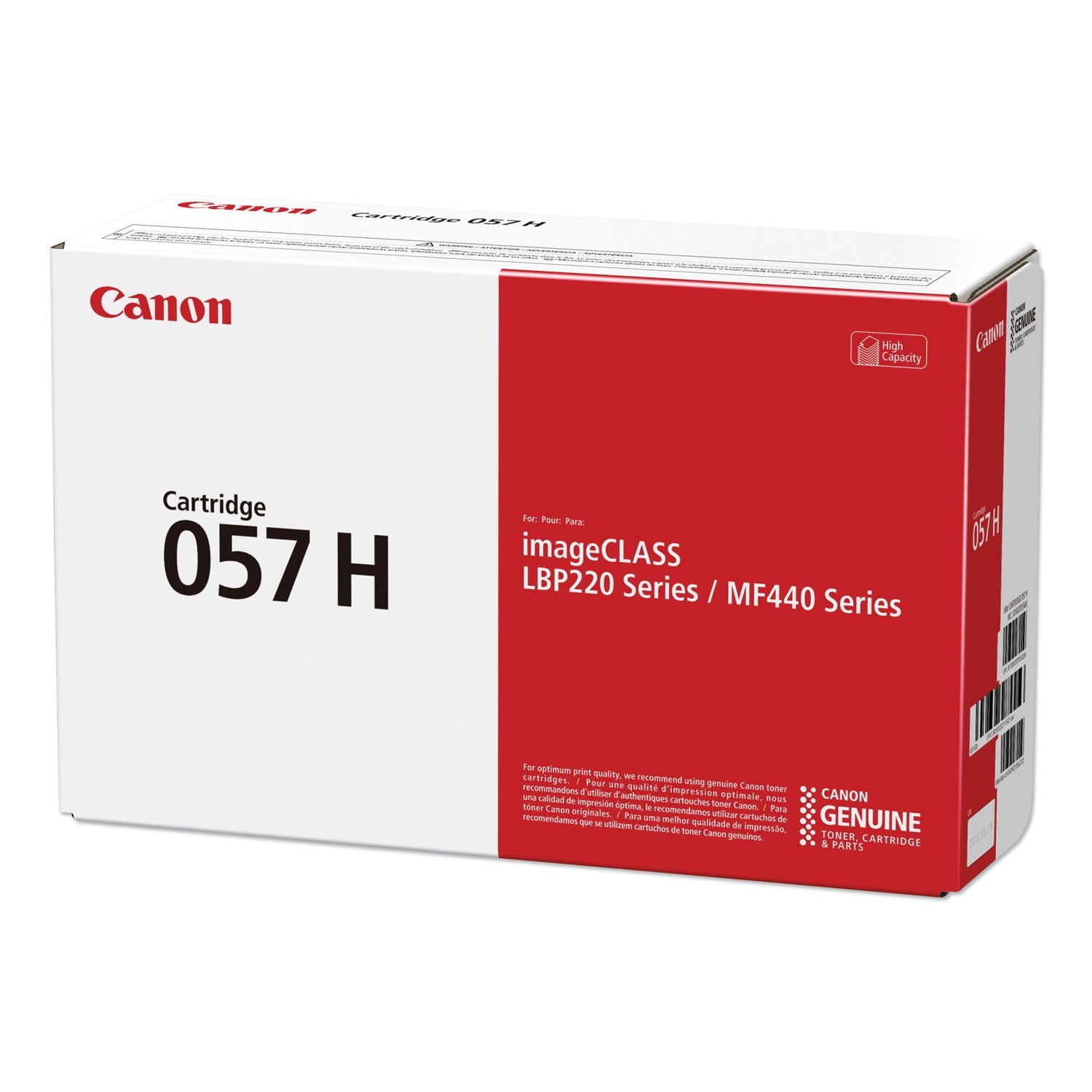 Canon® 3010c001 (crg-057h) High-Yield Toner, 10,000 Page-Yield, Black