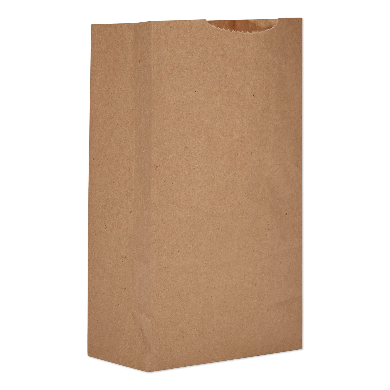 Ross & Wallace Paper Products Grocery Paper Bags, #3 Size, 4.74" x 2.91" x 8.66", Natural, 500/Bundle