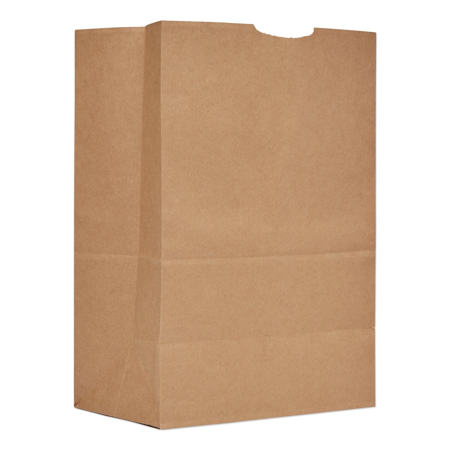 Ross & Wallace Paper Products Grocery Paper Bags, #1/6 BBL Size, 12" x 7" x 17", Natural, 500/Bundle