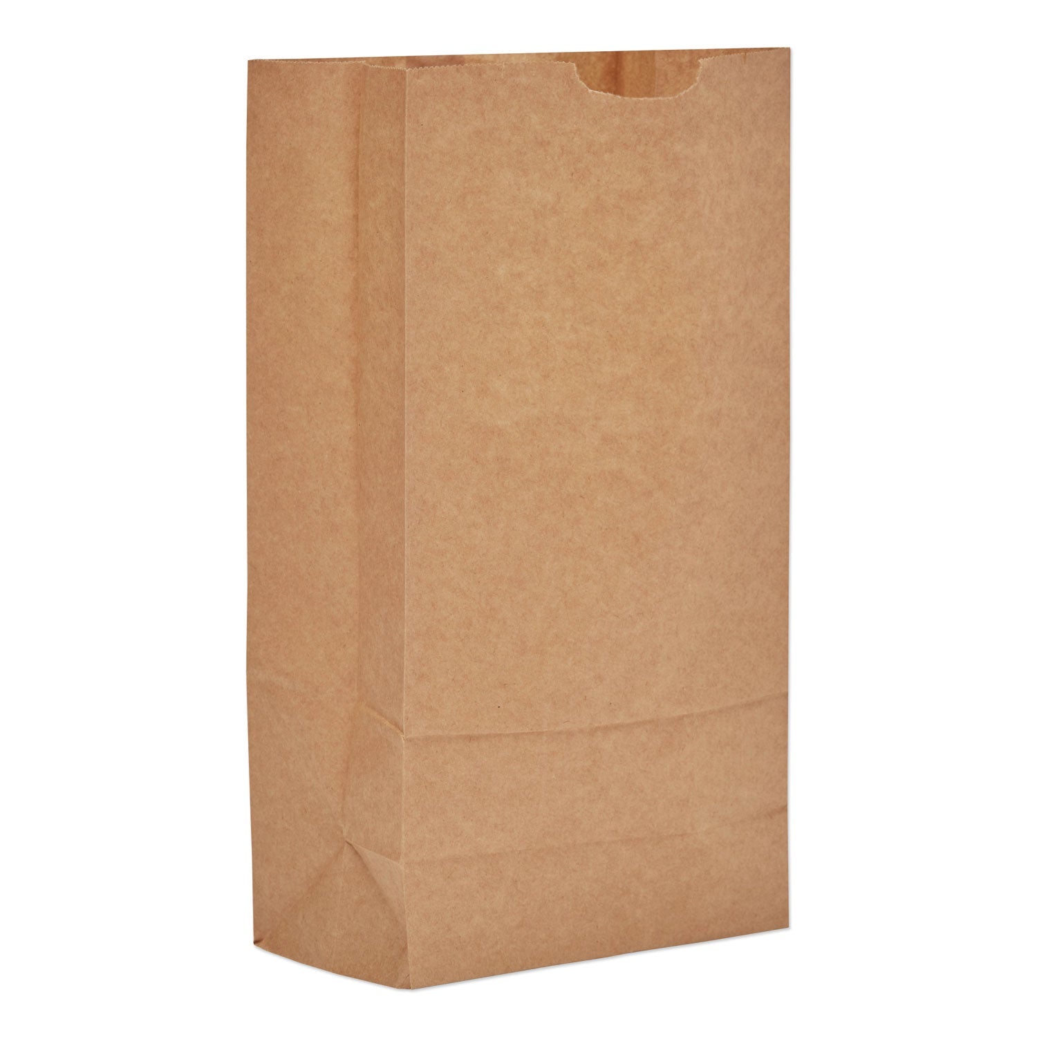 Ross & Wallace Paper Products Grocery Paper Bags, #10 Size, 7" x 4.38" x 13.75", Natural, 2,000/Bundle