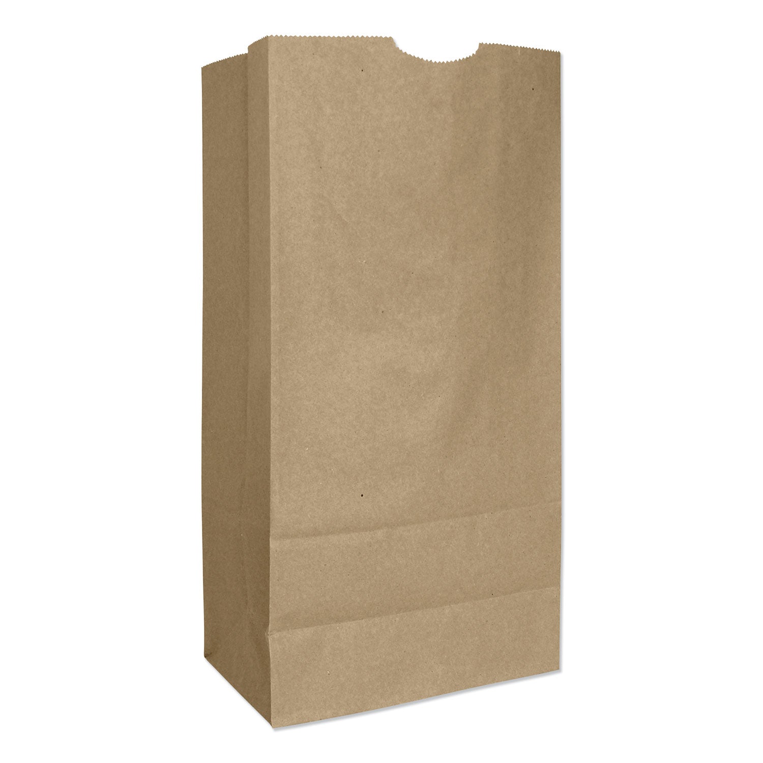 Ross & Wallace Paper Products Grocery Paper Bags, #16 Size, Heavy-Duty, 7.75" x 4.75" x 16", Natural, 500/Bundle