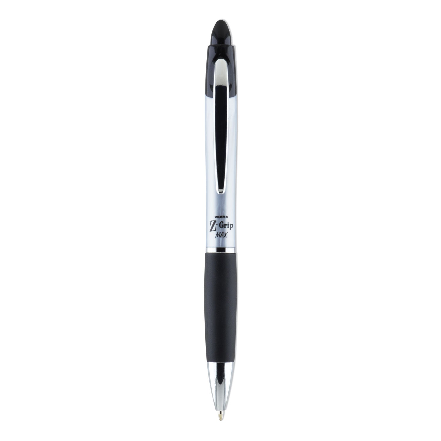 Z-Grip MAX Ballpoint Pen | Black, Medium, 12-Pack