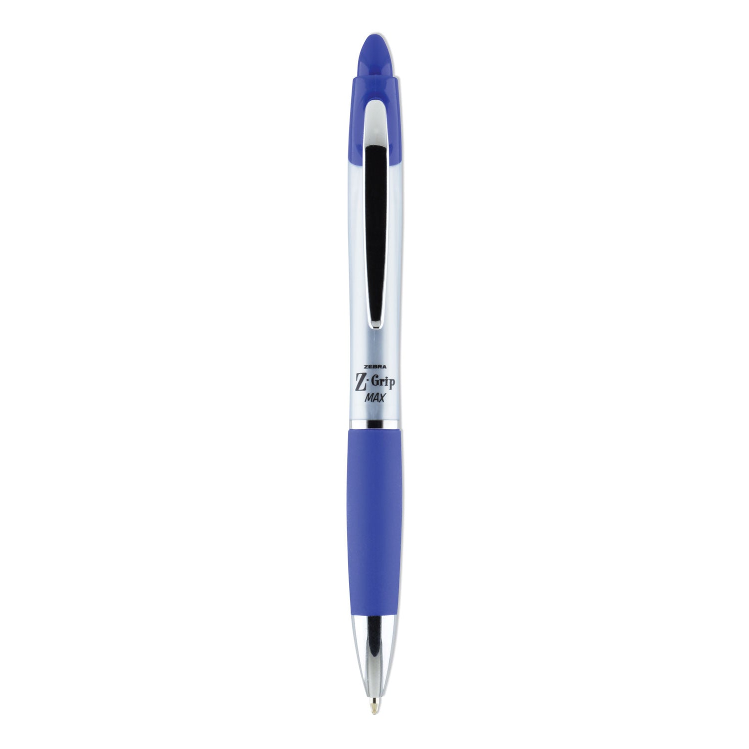 Z-Grip MAX Ballpoint Pen | Blue, Medium, 12-Pack