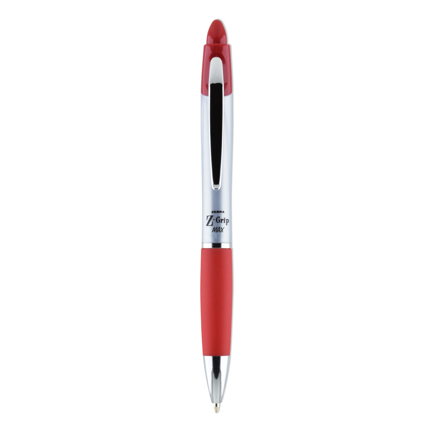 Z-Grip MAX Ballpoint Pen | Red, Medium, 12-Pack